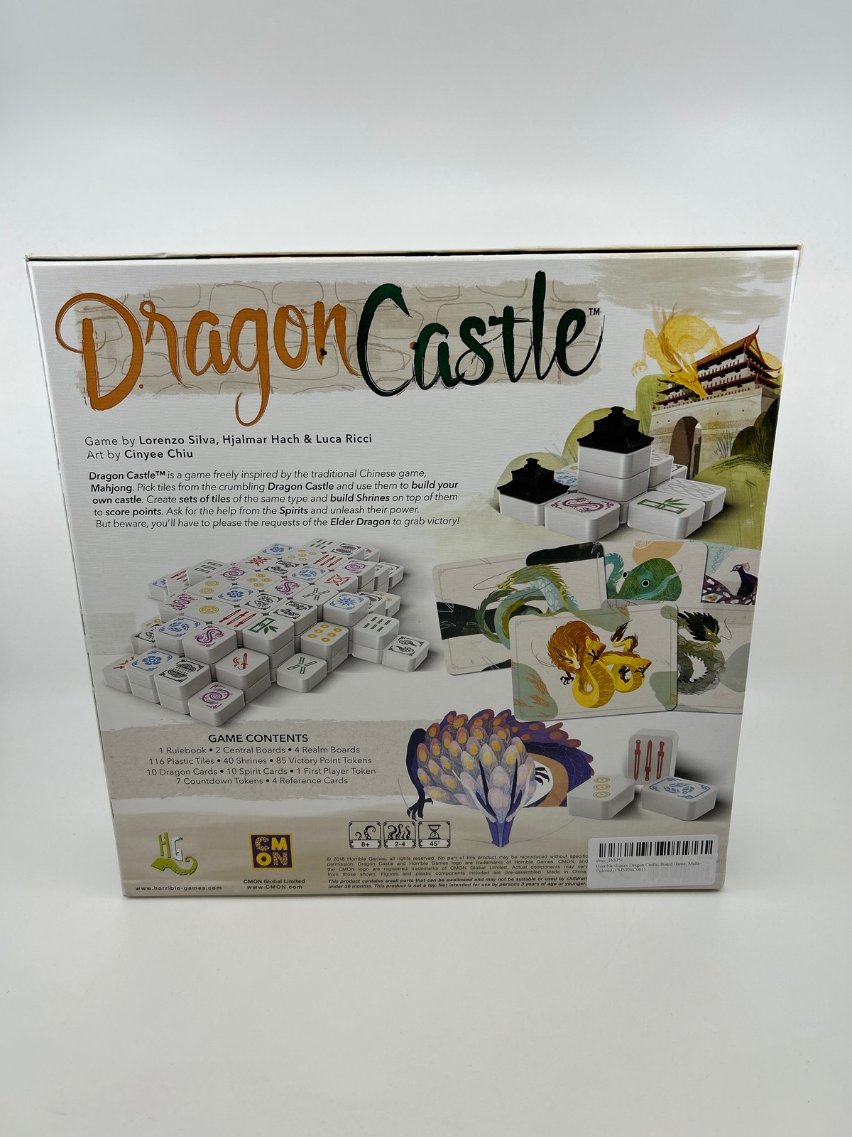 Horrible Games Dragon Castle, Board Game, Multi-Colored Complete