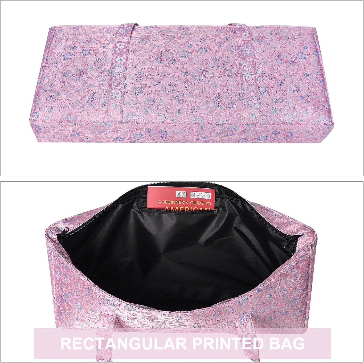 American Mahjong Game Set, 166 Pink Tiles, Pink Bag and Entire Accessories, 4 Al