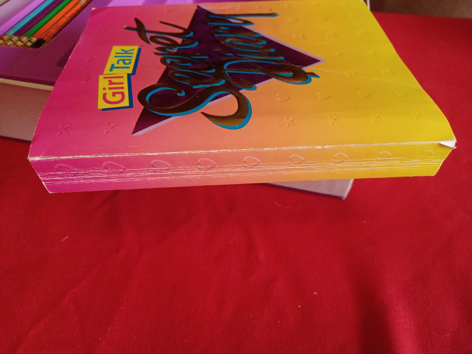 Girl Talk Secret Diary Board Game (Missing 2 Pencils, 15 Cards and 2 Pads)