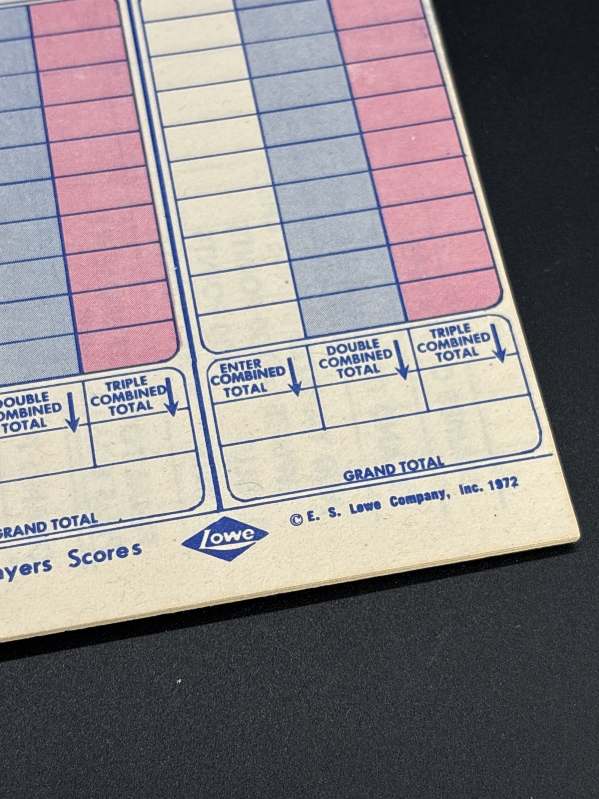 Vintage Yahtzee, Triple Yahtzee & Kismet Score Pads – 15 Pads Total