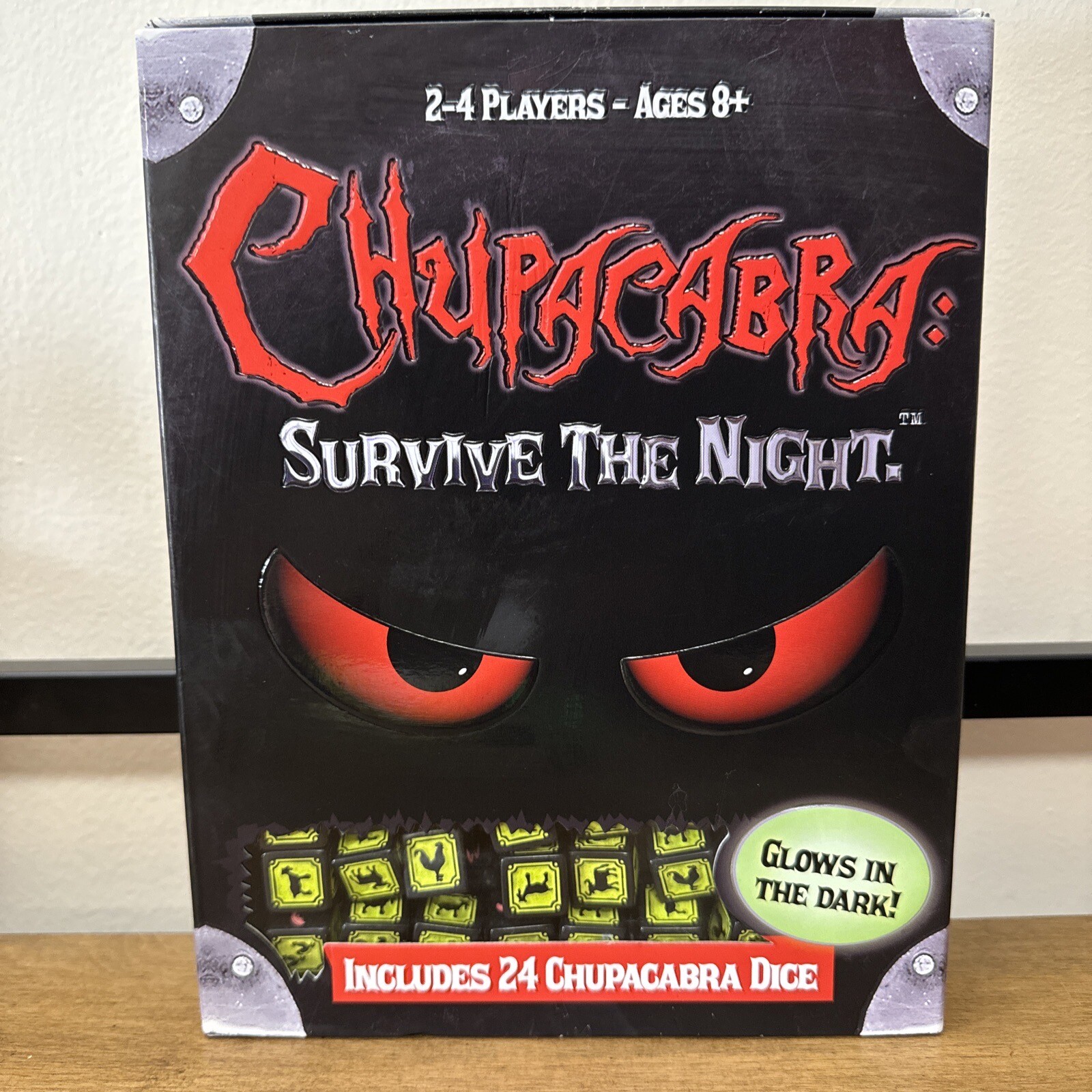 Chupacabra Survive the Night – SPOOKY Glow in Dark Dice Game by Haywire Group