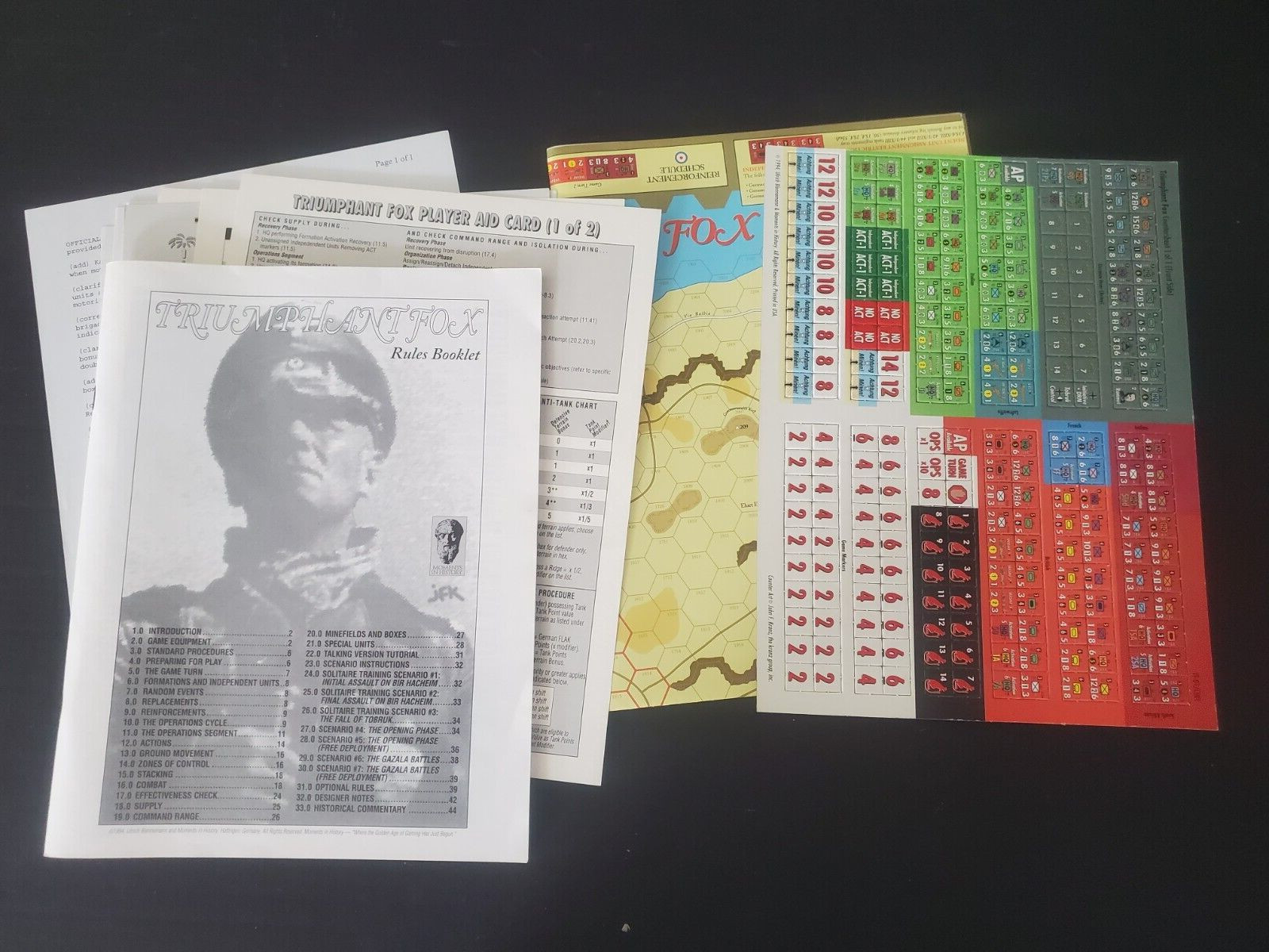 MOMENTS IN HISTORY TRIUMPHANT FOX COMPLETE UNPUNCHED
