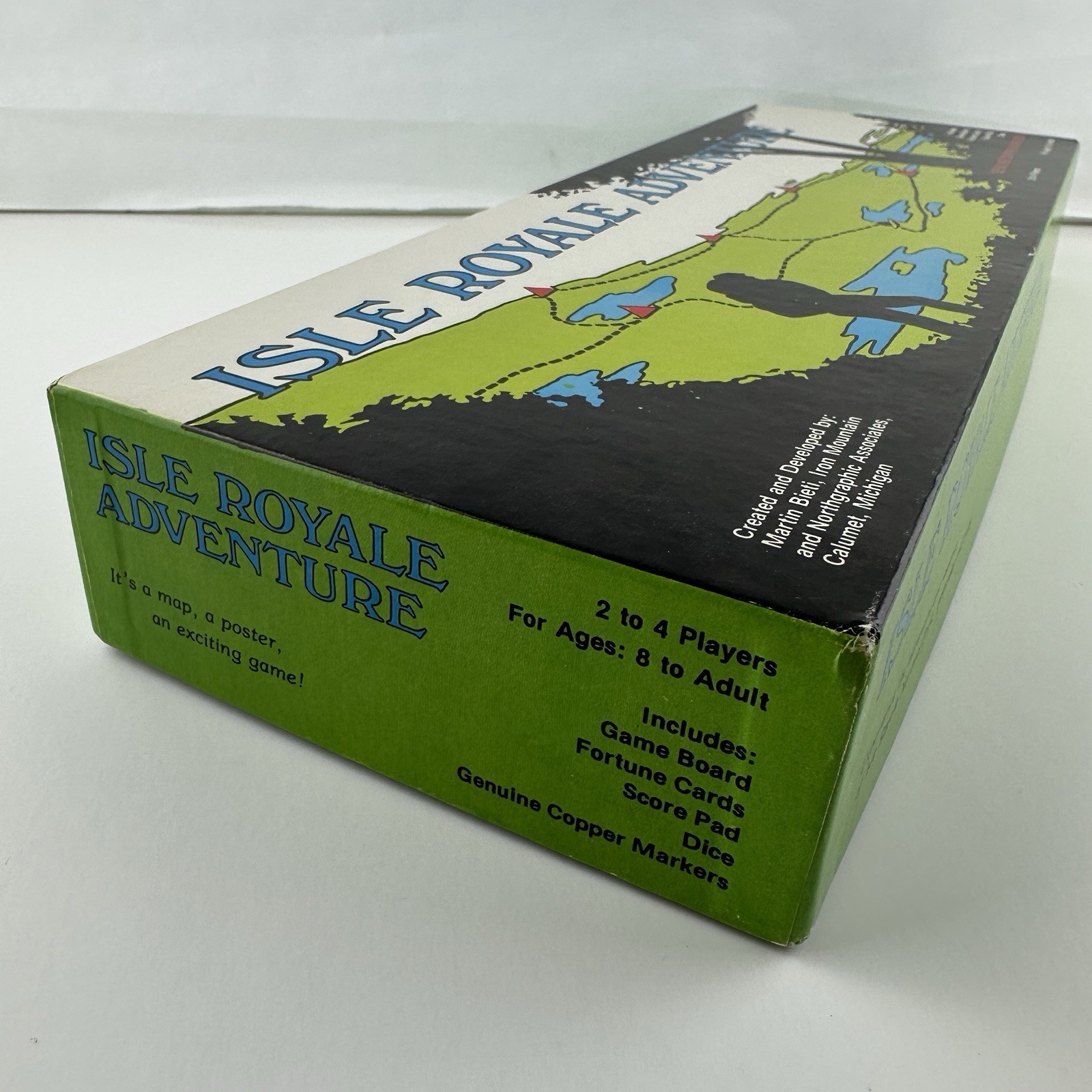 Isle Royale Adventure Game Genuine Copper Markers Vintage 1983 RARE **READ**