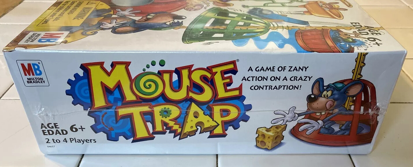 MOUSE TRAP Board Game 2005 Milton Bradley NEW Factory Sealed HASBRO