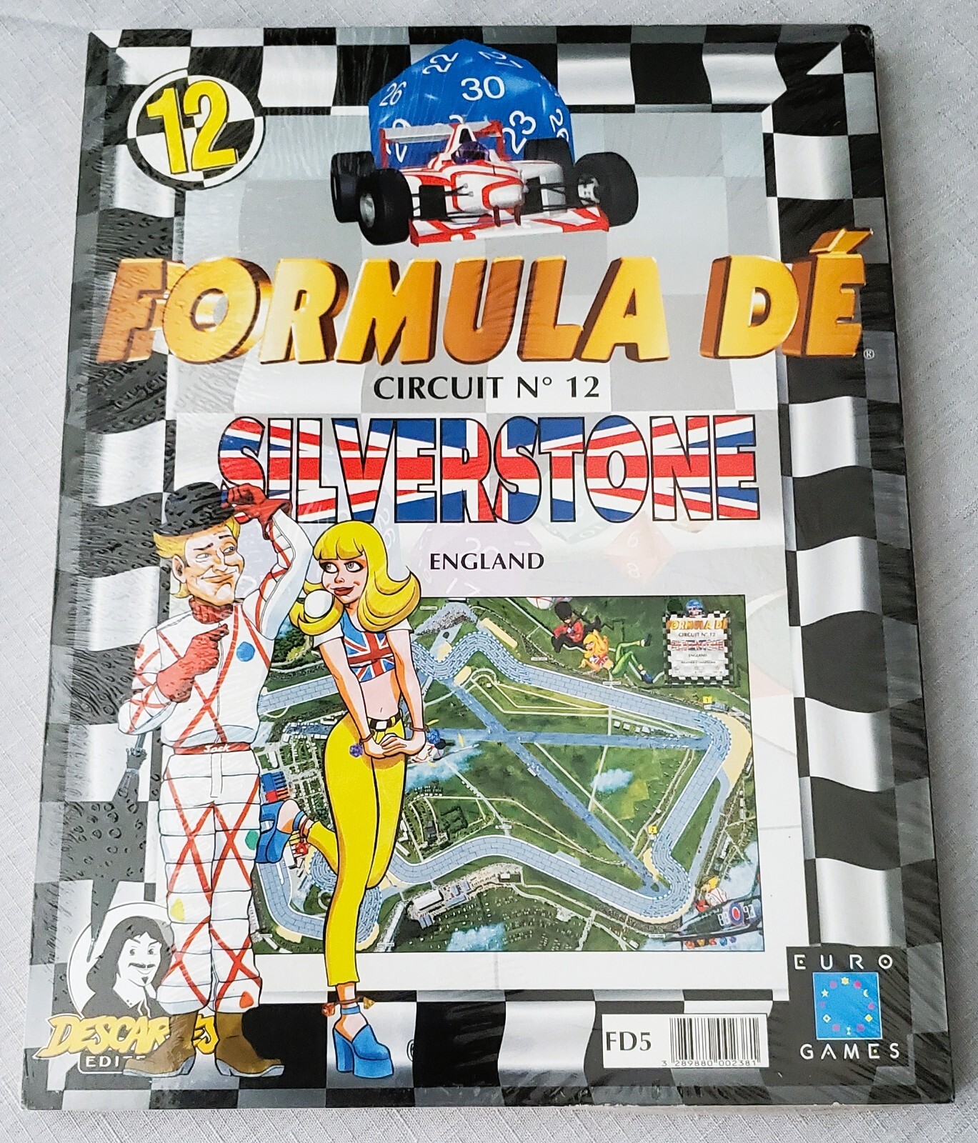 FD5 Formula Dé Circuits 11 & 12 Watkins Glen New York Silverstone England *NEW
