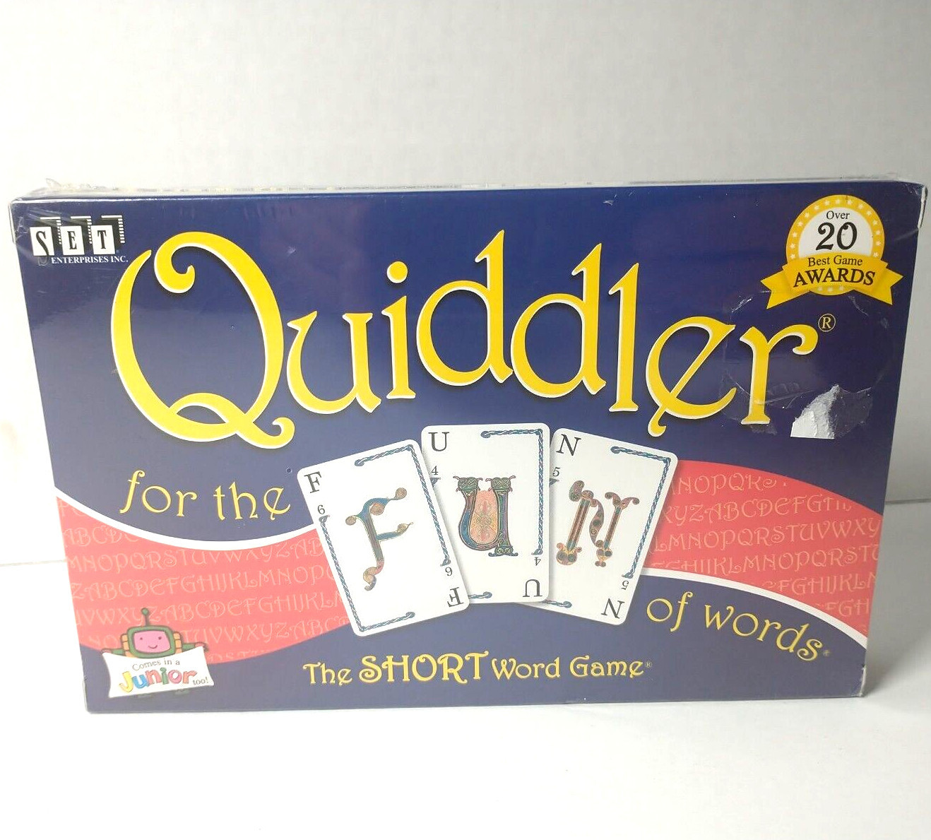 Quiddler Card Game Short Word Game For The Fun Of Words 8+Years