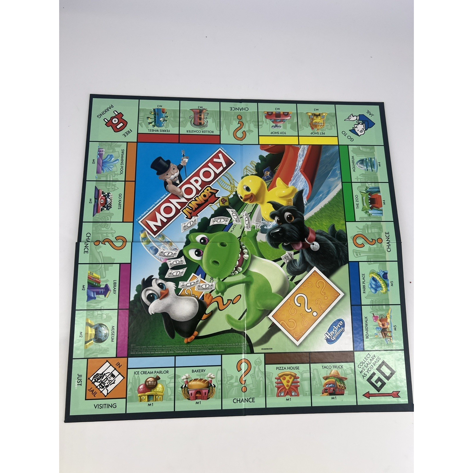 Monopoly Junior Board Game by Hasbro Kids Family Night Complete