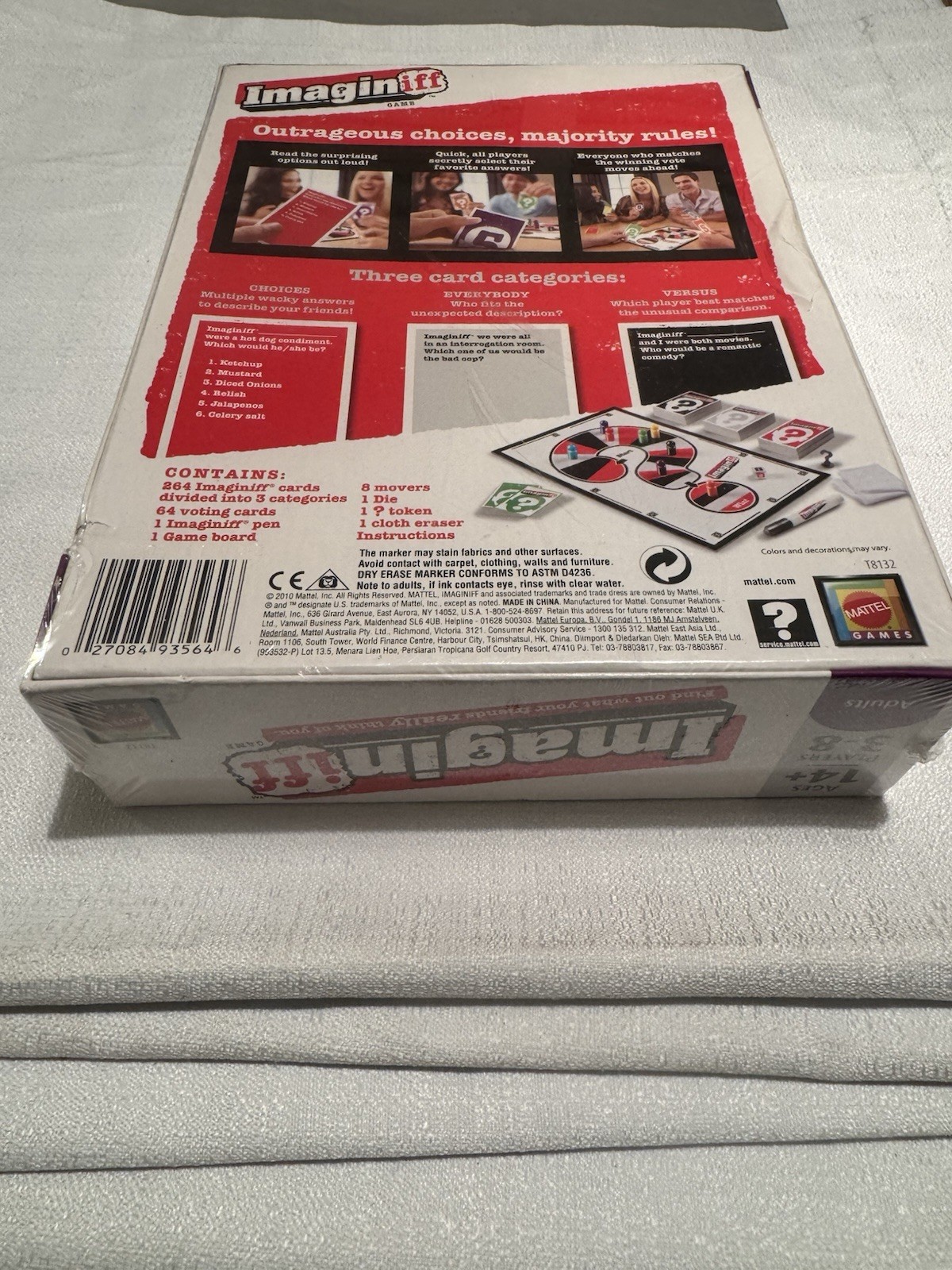Imagine IFF Boardgame Sealed Edition Slight Damage to Box See Photos