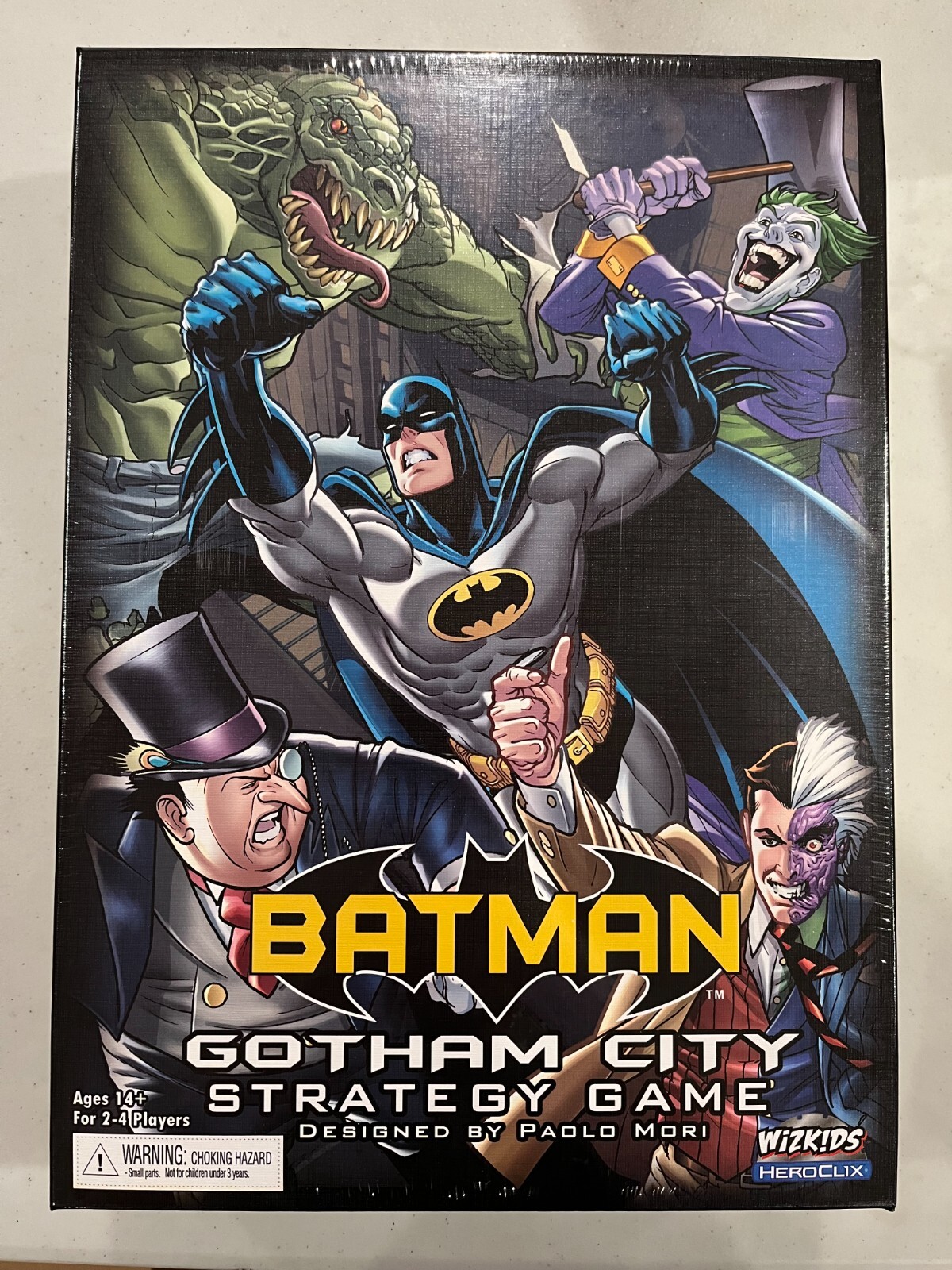 BATMAN GOTHAM CITY STRATEGY GAME HeroClix WizKids DC Comics Board Game