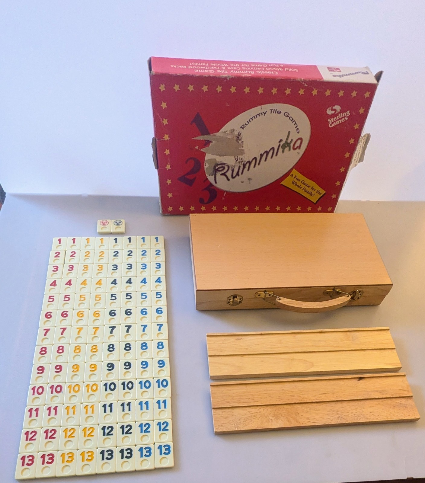 Sterling Games Classic Rummy Tile Game “Rummika”. Ages 7+