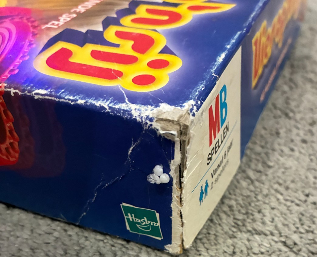 MB Spellen Vier Op’n Rij – Dutch Connect Four Milton Bradley – 100% COMPLETE!