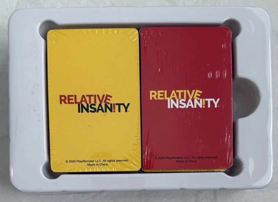 Relative Insanity Hilarious Party Game By: Jeff Foxworthy Ages 14+ Mini Game