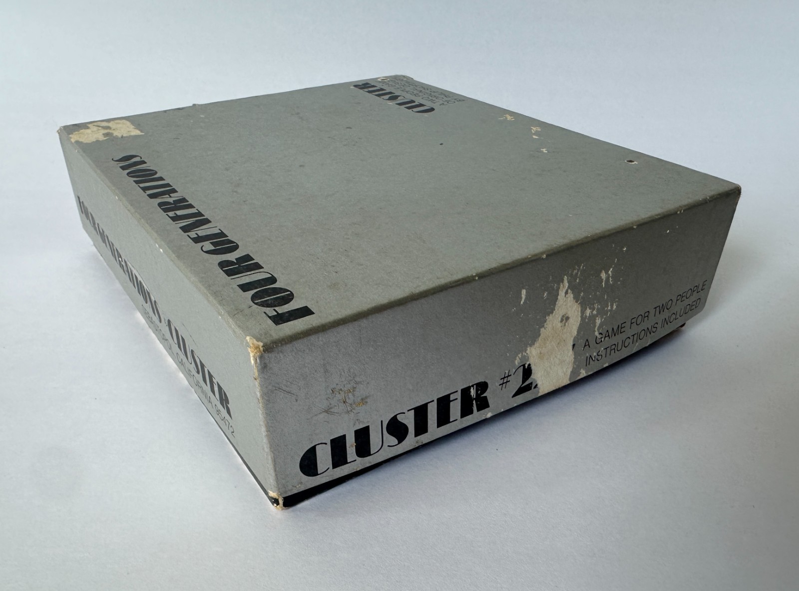 Four Generations CLUSTER A Two People Game By Philip Shoptaugh 1973 in Box