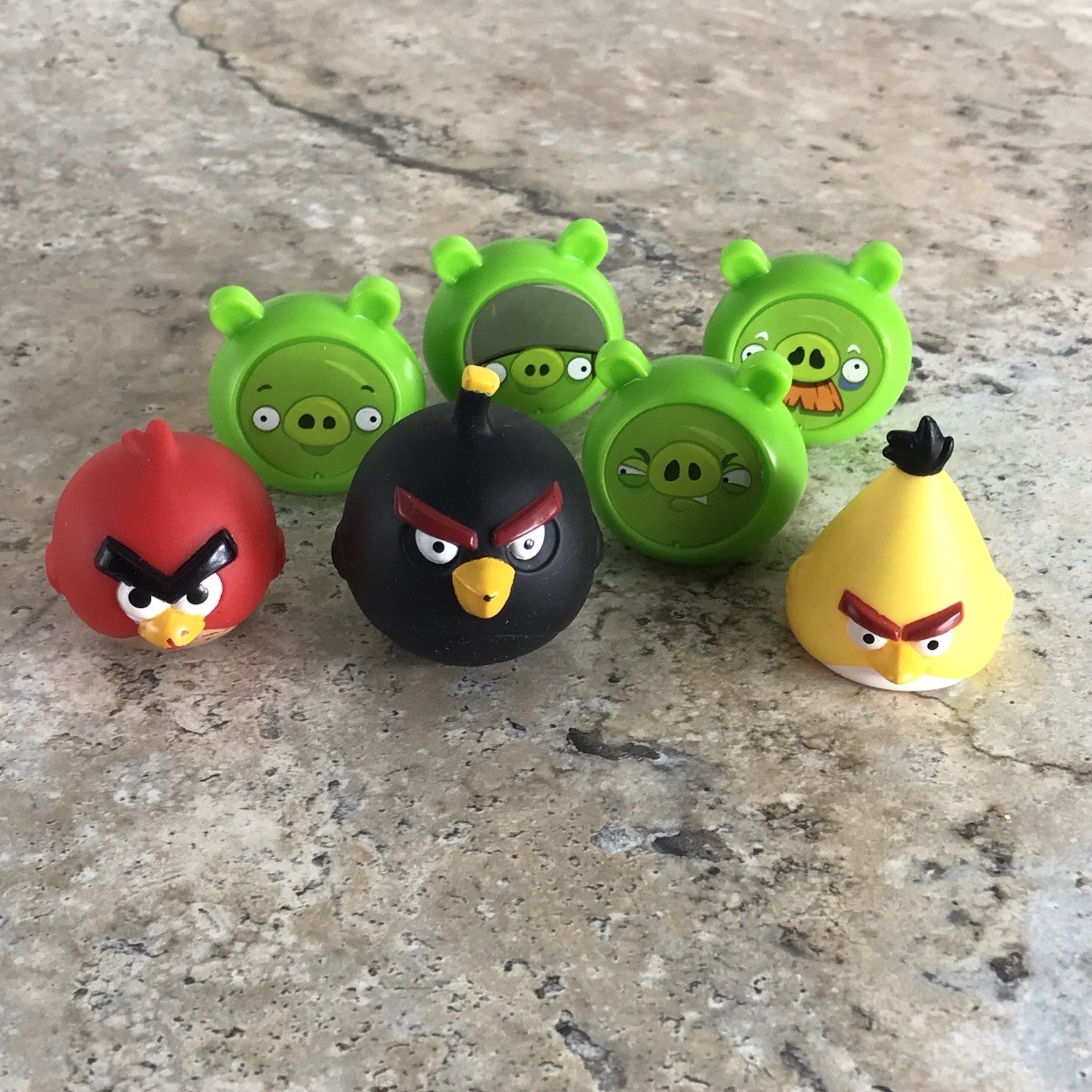 ANGRY BIRDS KNOCK ON WOOD REPLACEMENT PIECES – SET OF 7