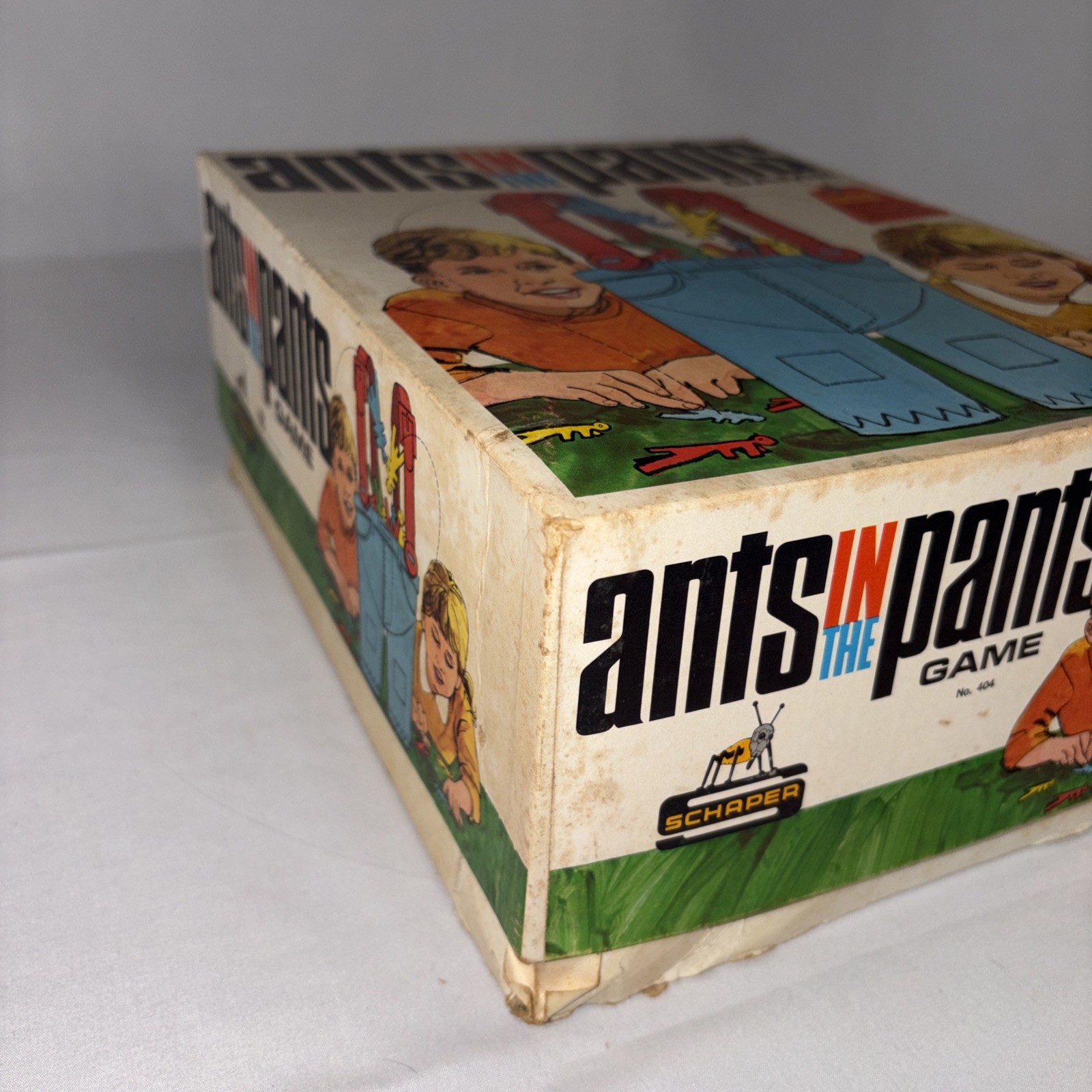 Vintage Ants in the Pants Game Schaper 1969 Missing 1 Green Ant Great Condition