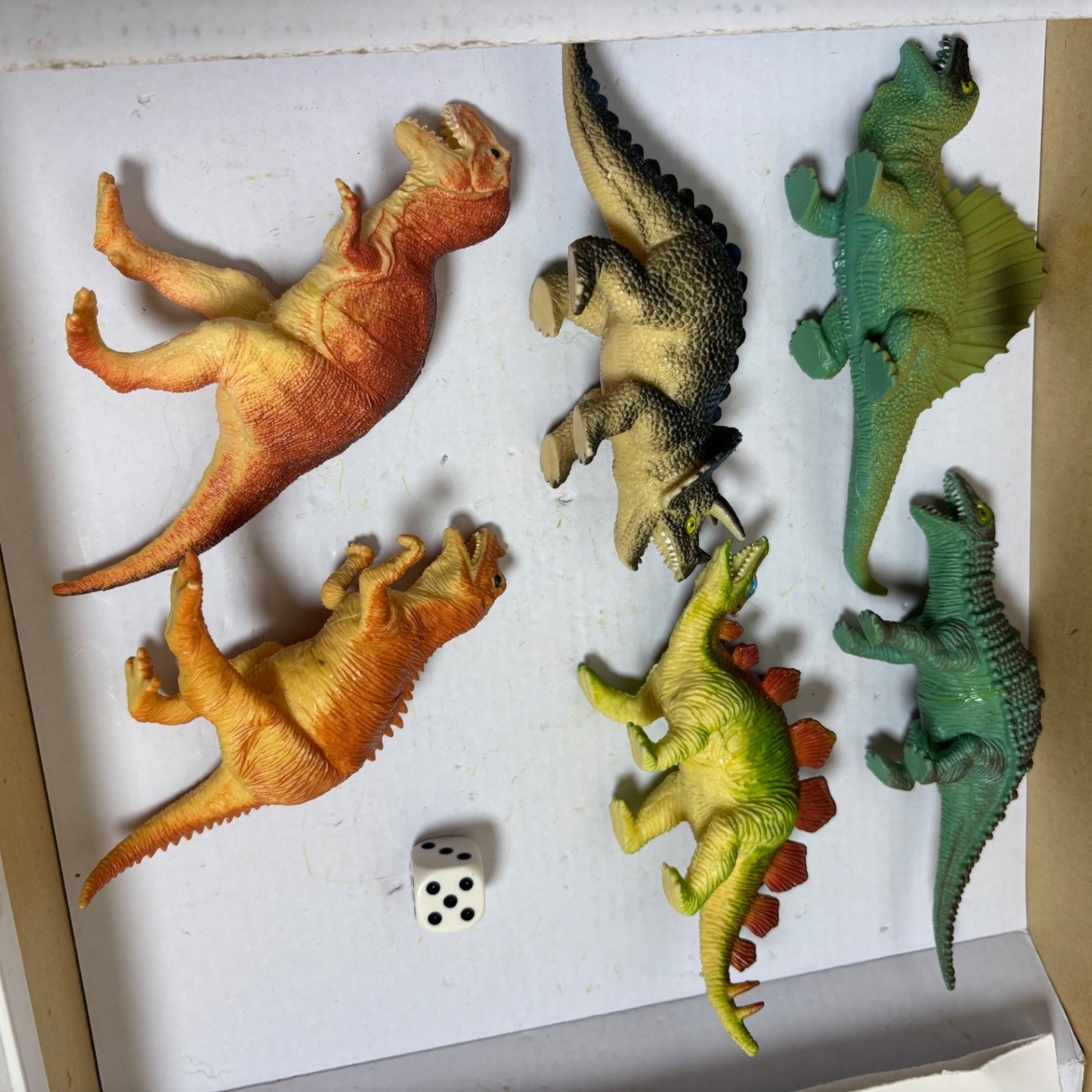 Dino-Bump Board Game Complete 2010 Ages 5 To Adult Family Game Dinosaurs Rare