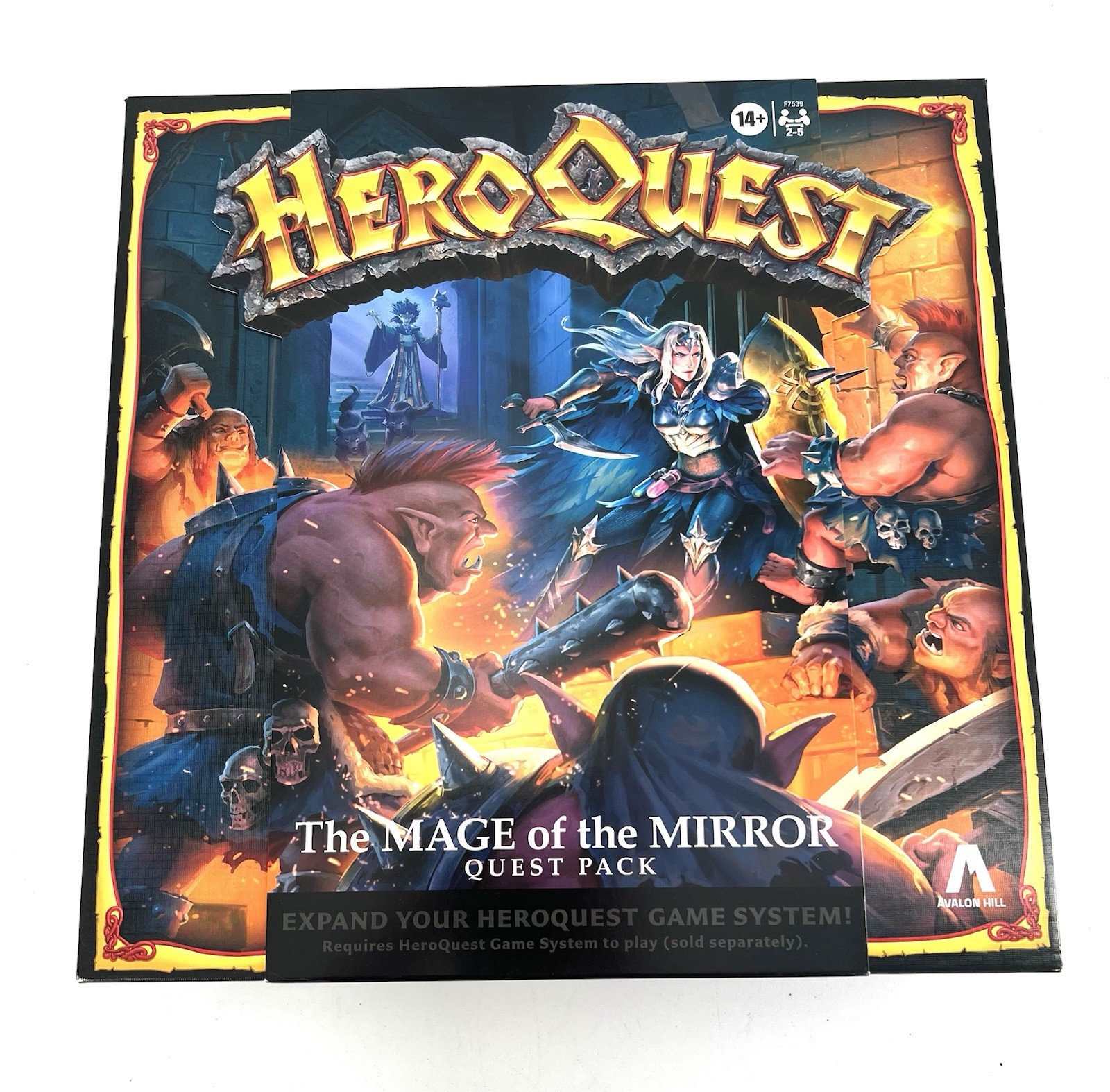 Heroquest The Mage of The Mirror Quest Pack Roleplaying Board Game Strategy