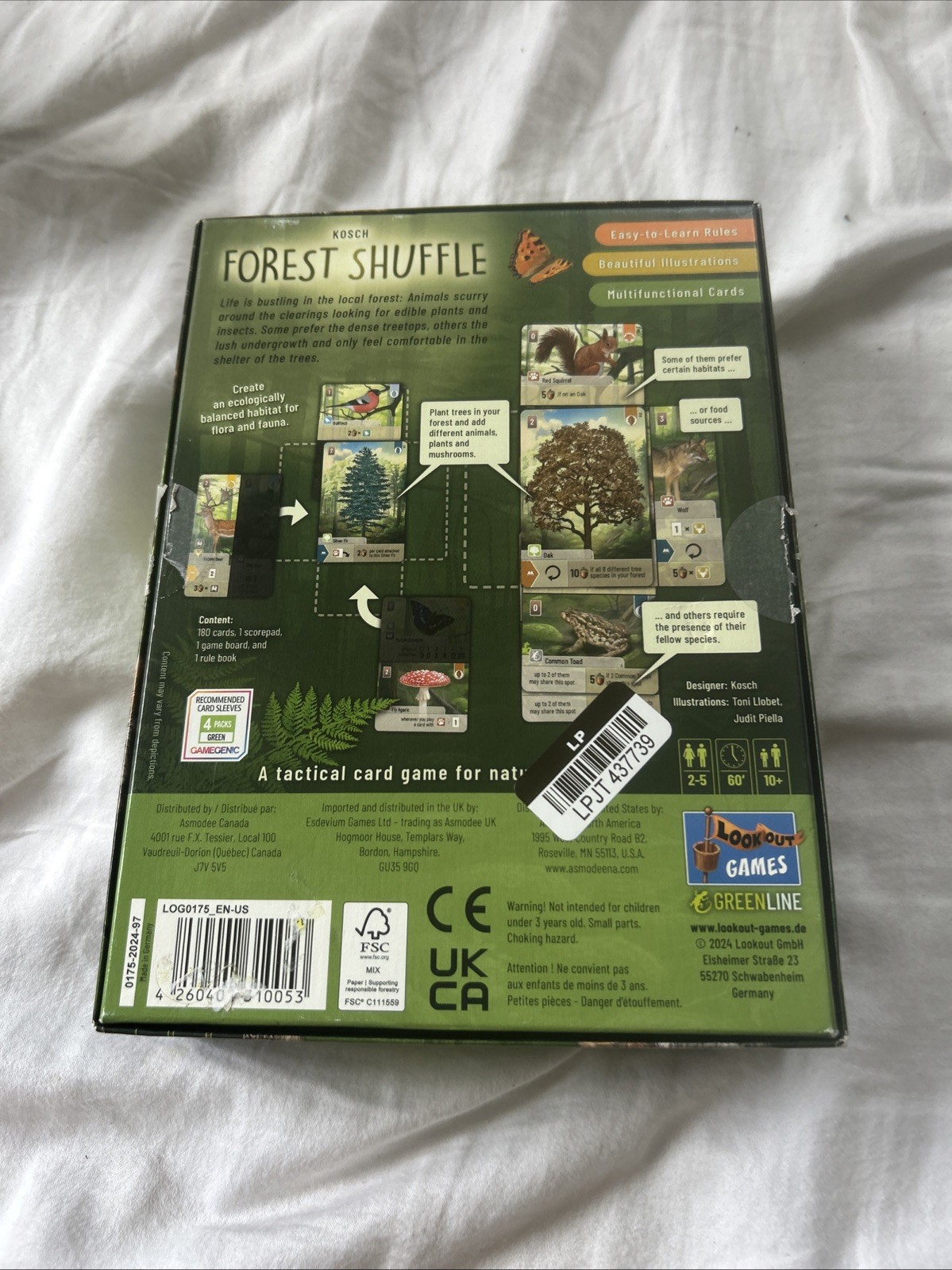 Forest Shuffle Board Game by Lookout Games/Asmodee ASMLK0175