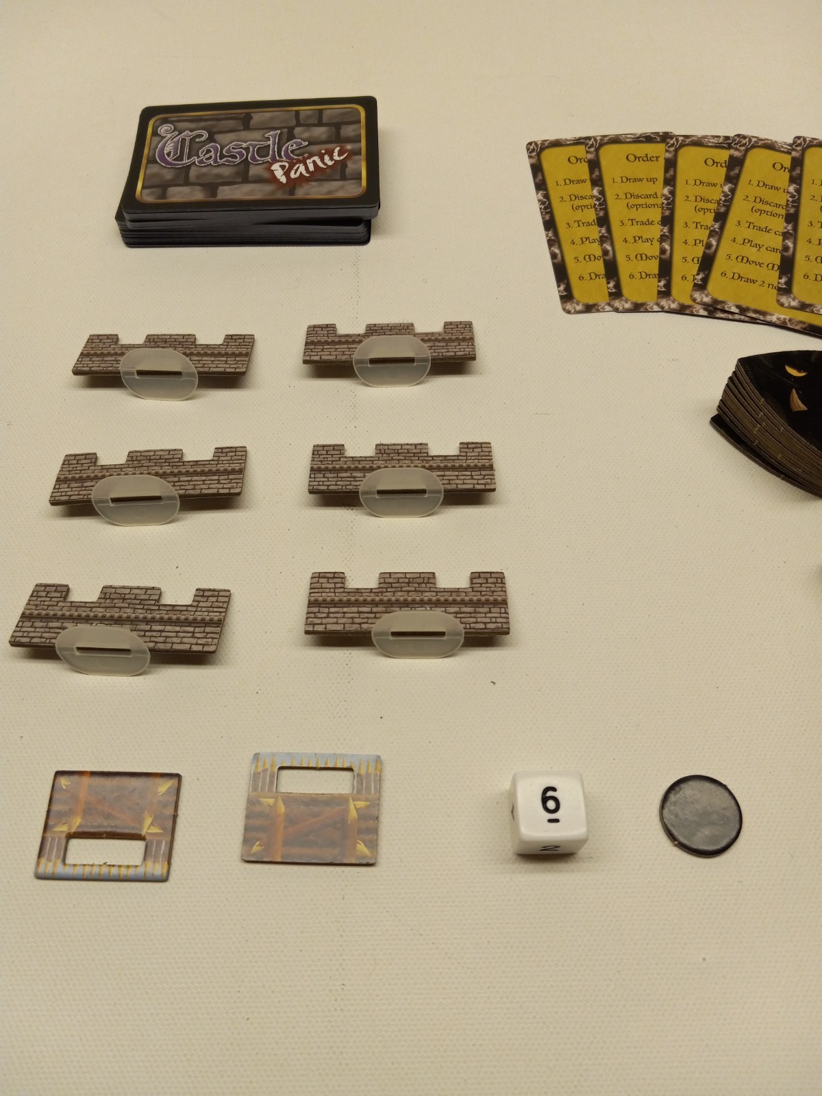Castle Panic Board Game Fireside Games 2011 – 100% COMPLETE