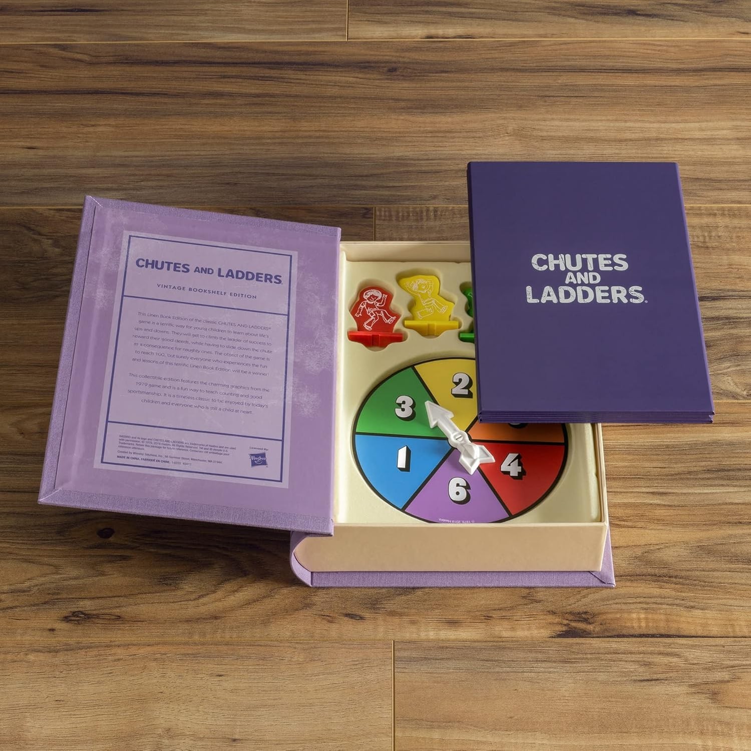 Vintage Chutes and Ladders 1979 Edition – Shelf-Ready Board Game for Families