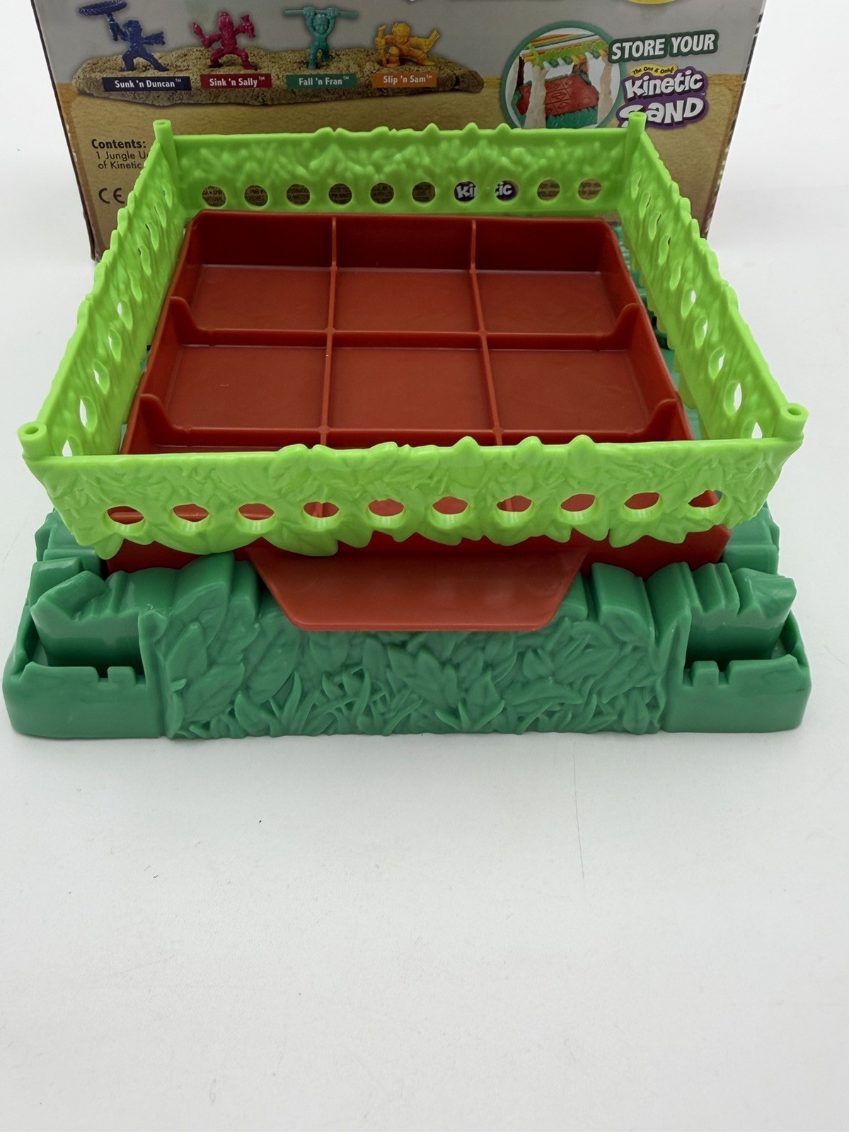 Sink N Sand Game Kinetic Sand Spin Master Jungle Quicksand Board Game