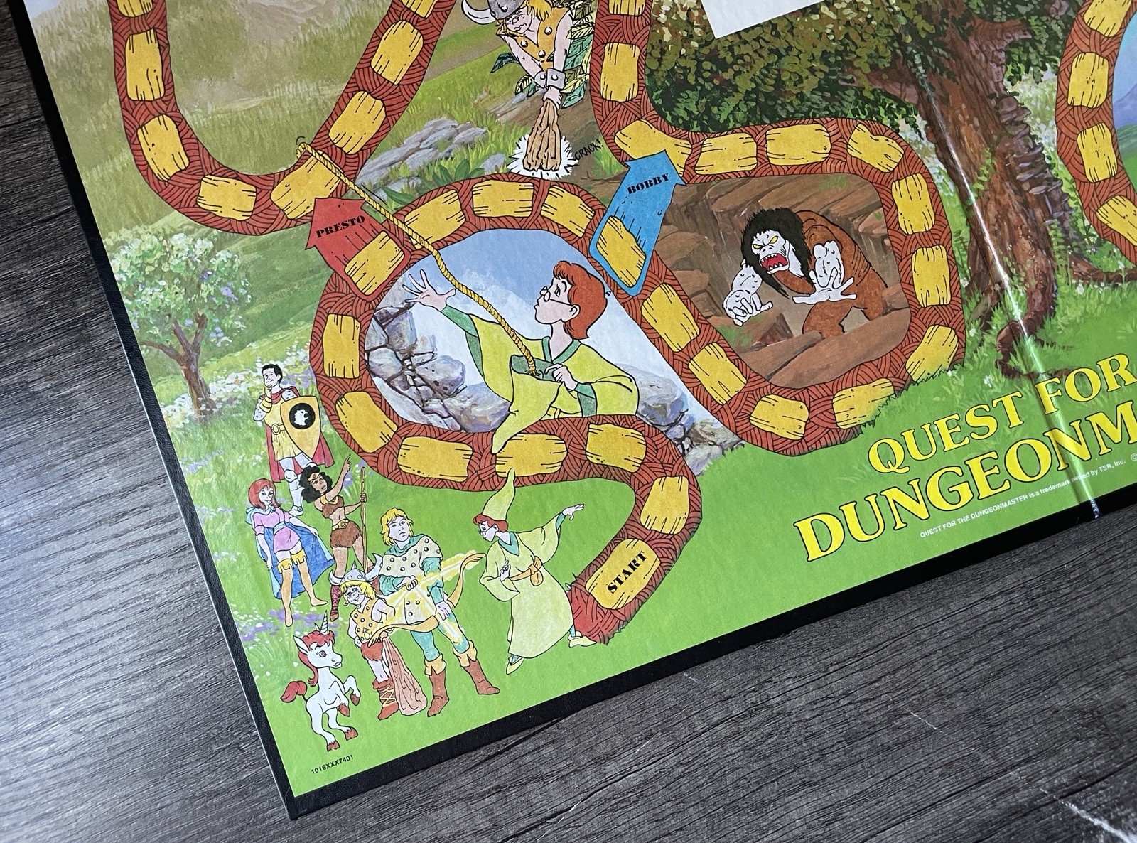 TSR Quest For The DungeonMaster Board Game 1984 Dungeons & Dragons 100% COMPLETE