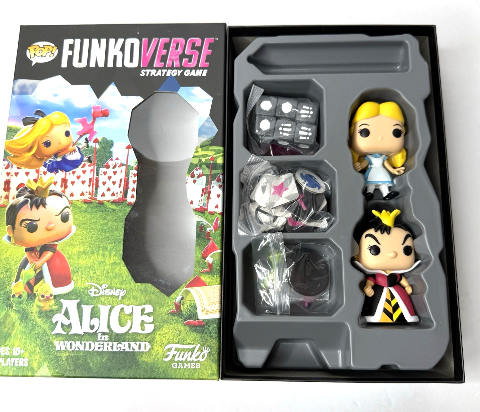 Pop! Funkoverse Strategy Game Disney Alice In Wonderland 100 Ages 10+ 2 Players