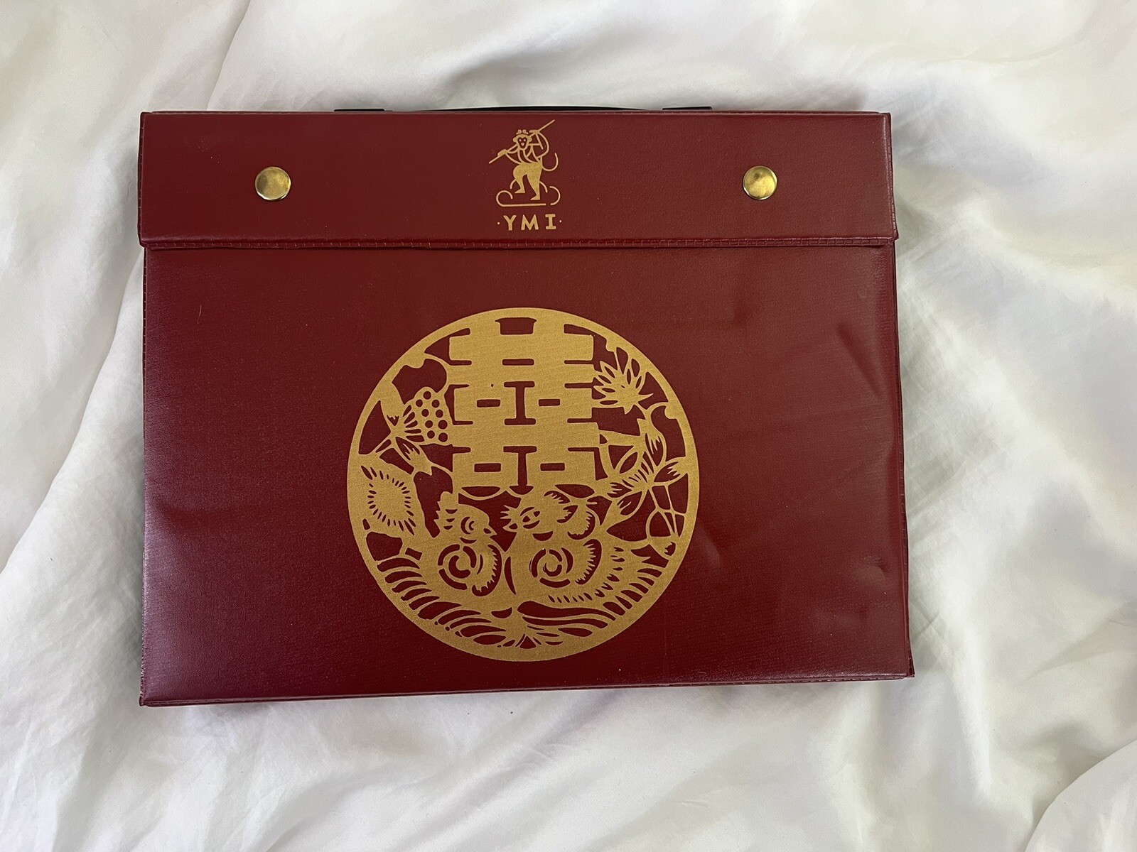 Chinese Mahjong Set X-Large 144 Numbered 1.5″ Tiles Majiang Mah-Jongg in Case