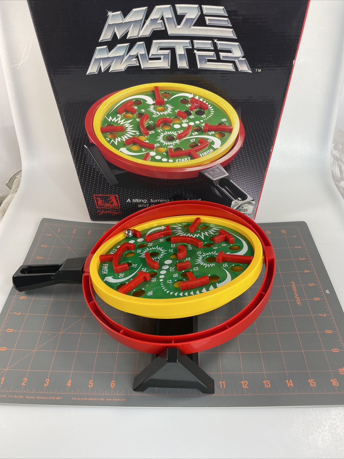 Maze Master puzzle labyrinth round pinball marble game shoptough DaMert