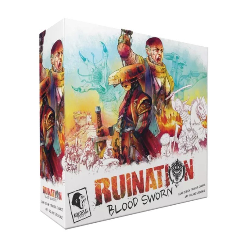 Ruination Blood Sworn (2024) Expansion Card Game (2-4 Players, Kolossal Games)