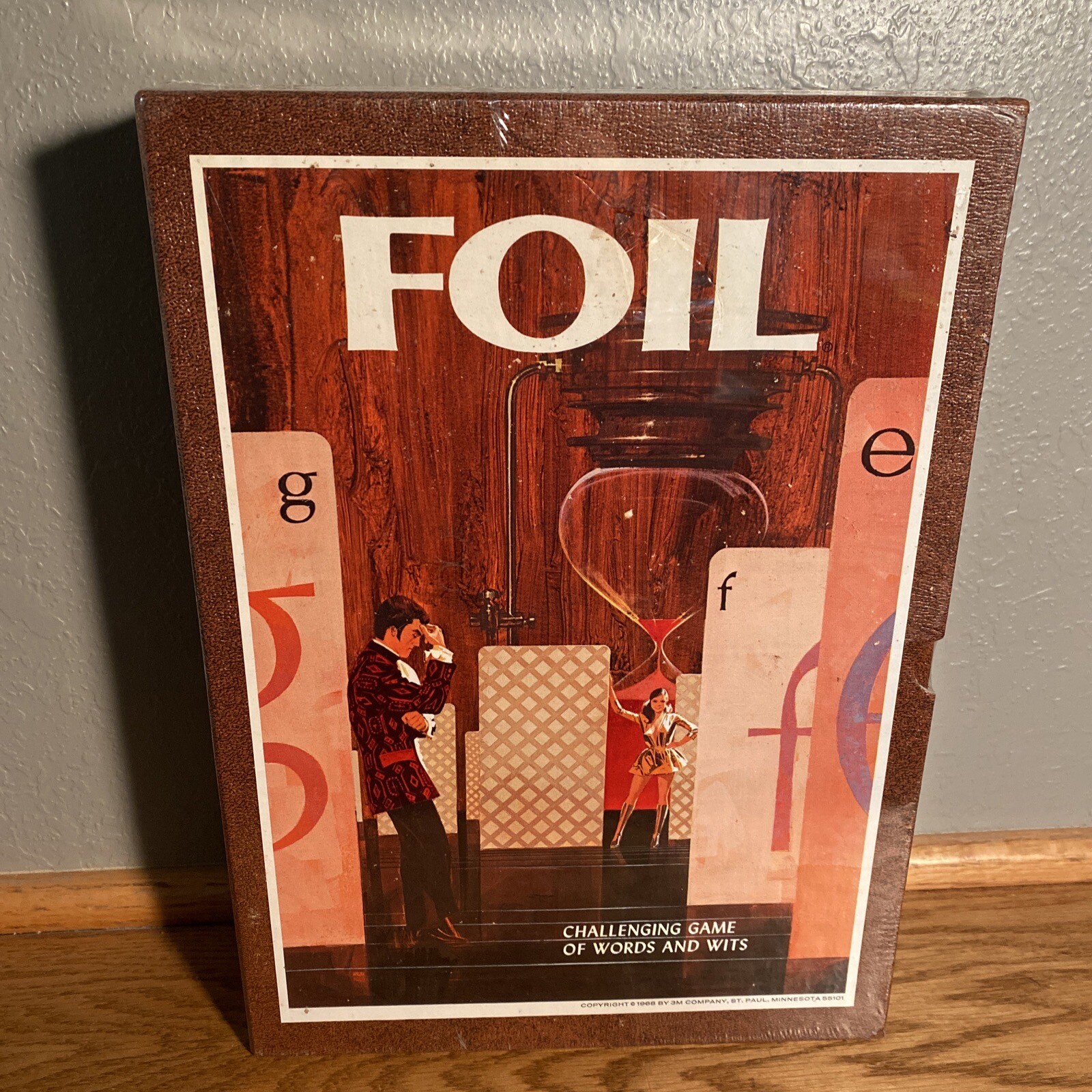 3M Bookshelf -FOIL- Game of Words & Wits Complete Vintage 1969 SEALED NEW