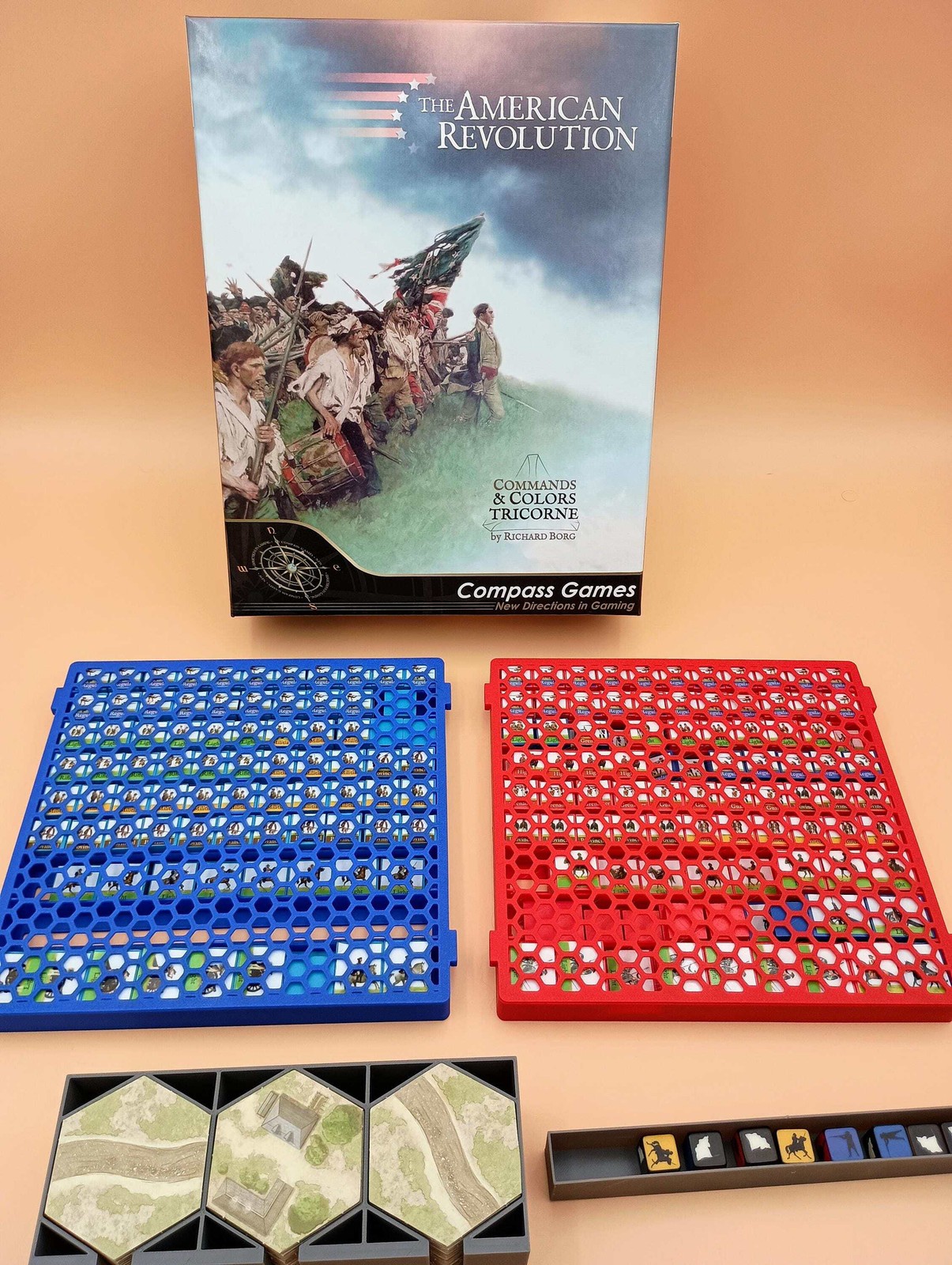 Commands and Colors Tricorne Game Organizer & Unit Storage Trays
