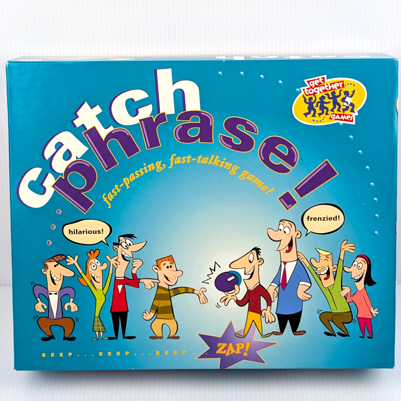 Catch Phrase Board Game 100% COMPLETE 1994 Vintage Timer Tested & Works