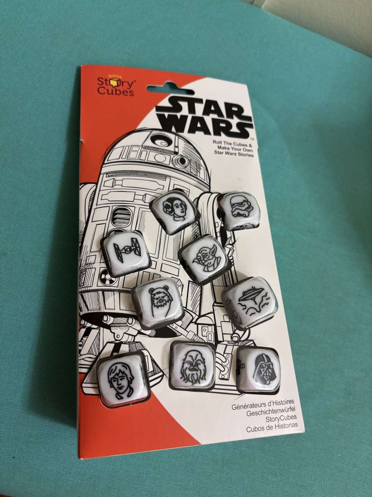 New Star Wars Rory’s Story Cubes Storytelling Game/RPG Generator