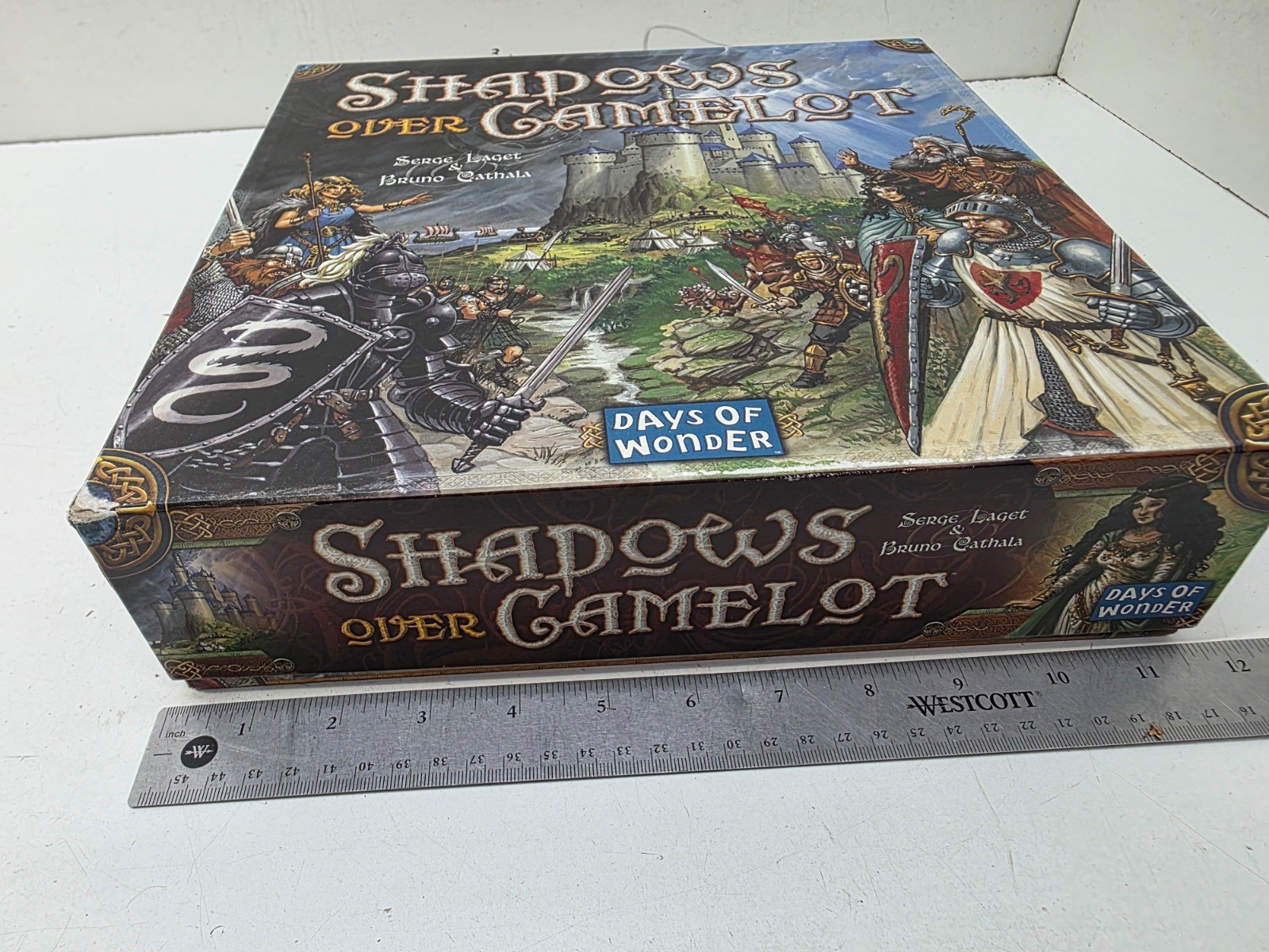 Shadows Over Camelot Board Game Days of Wonder 2012 SEALED CARDS MISSING 7 DICE