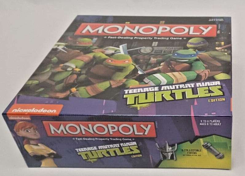 Monopoly Teenage Mutant Ninja Turtles Property Trading Game 2014 NEW SEALED