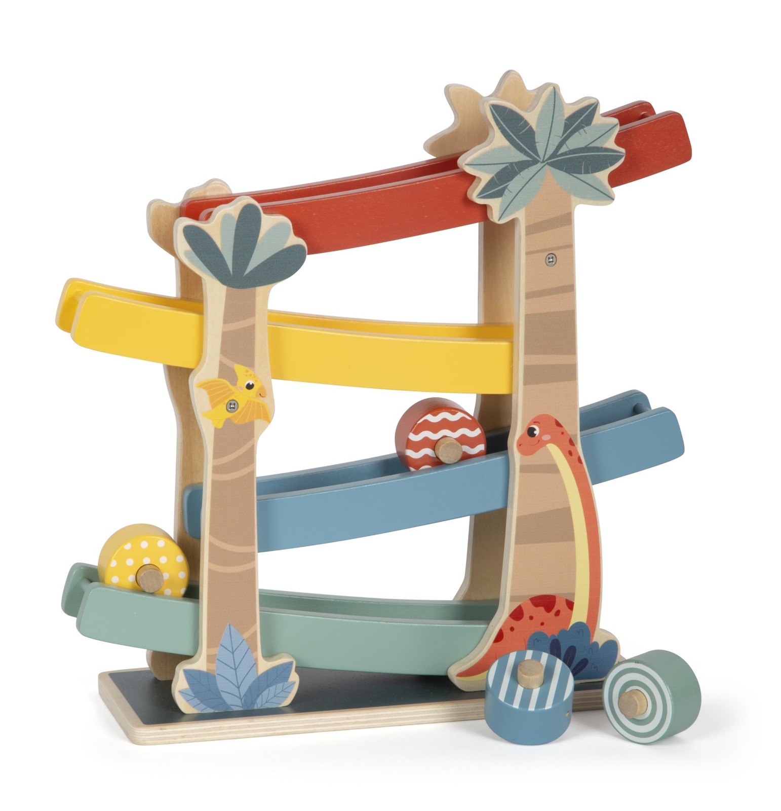 small foot Dino, Robust Marble Run Made of FSC 100%-Certified Wood, for Kids Age