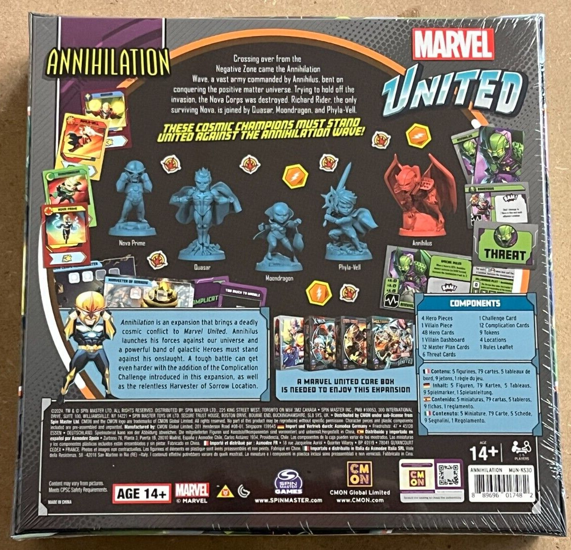 Marvel United Annihilation (Kickstarter) – MUN-KS30
