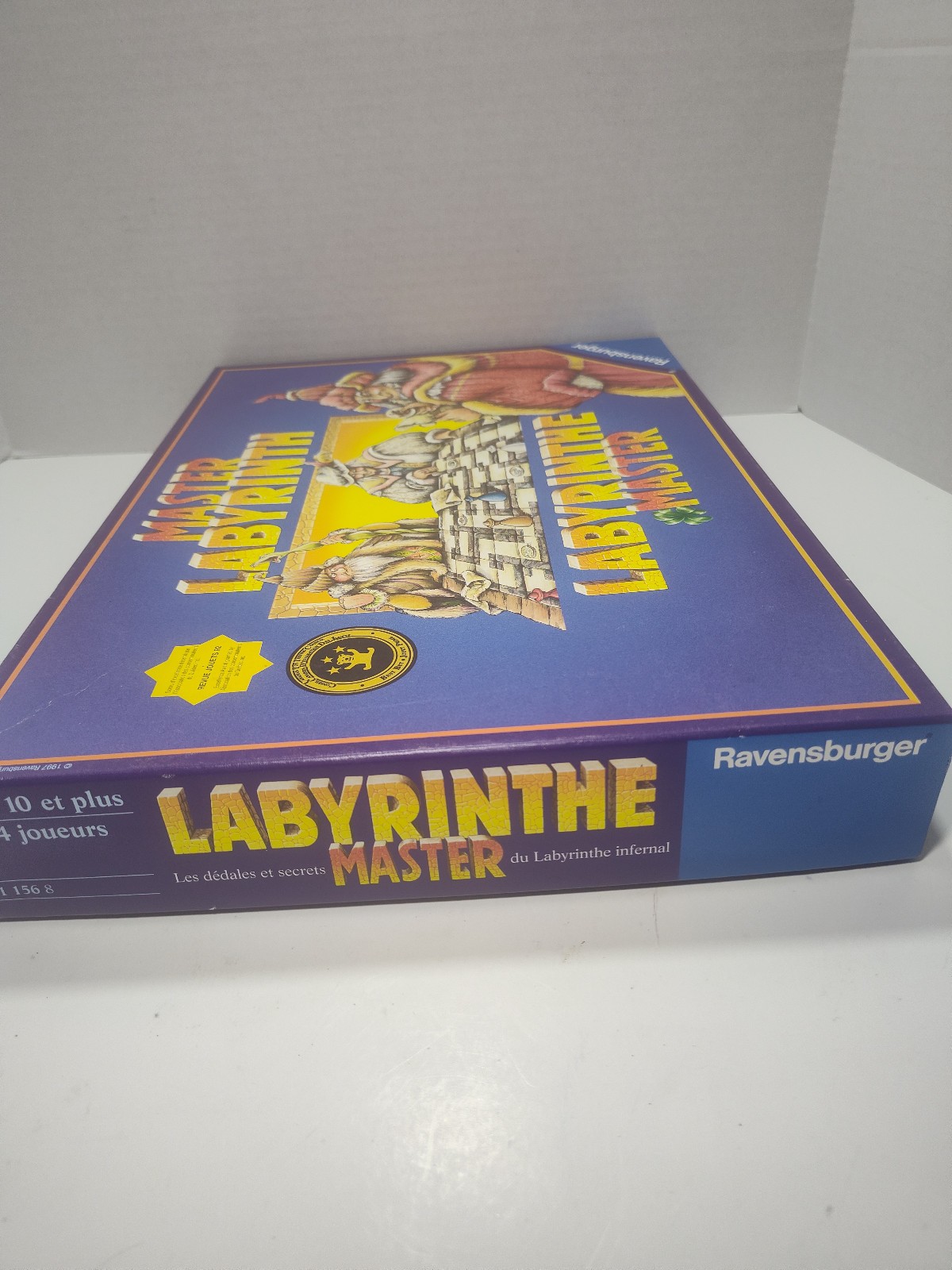 Ravensburger Master Labyrinth Board Game 1997 Complete Pierre Belvedere