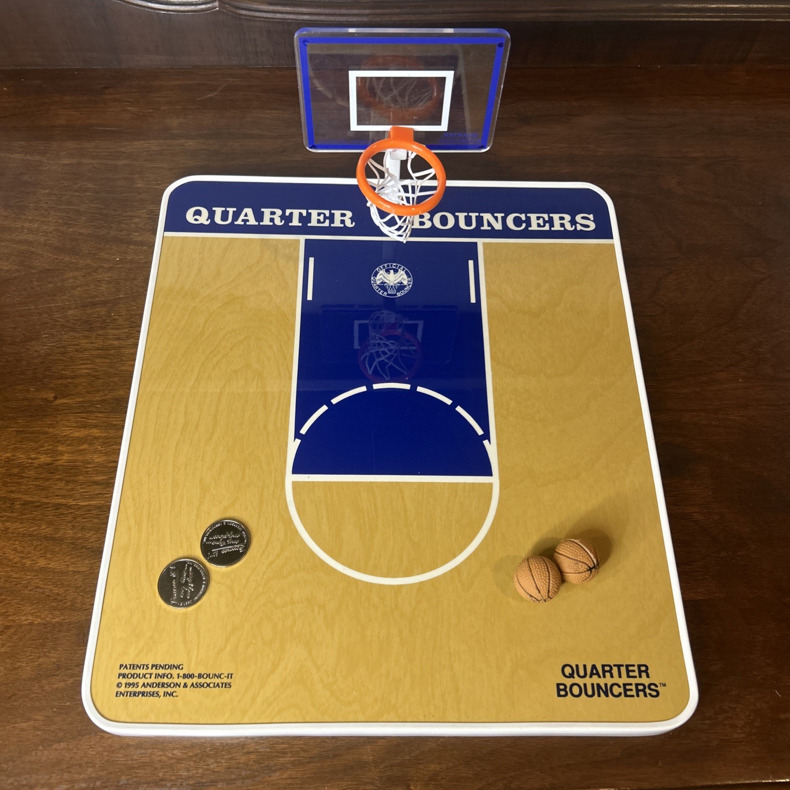QUARTER BOUNCERS – BACKPACK EDITION VINTAGE GAME FROM 1995