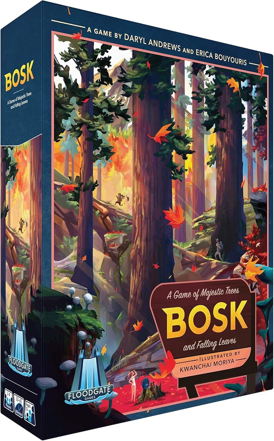 Standard Edition Bosk Game – Abstract Strategy for Adults – 4 Players, 45 Min