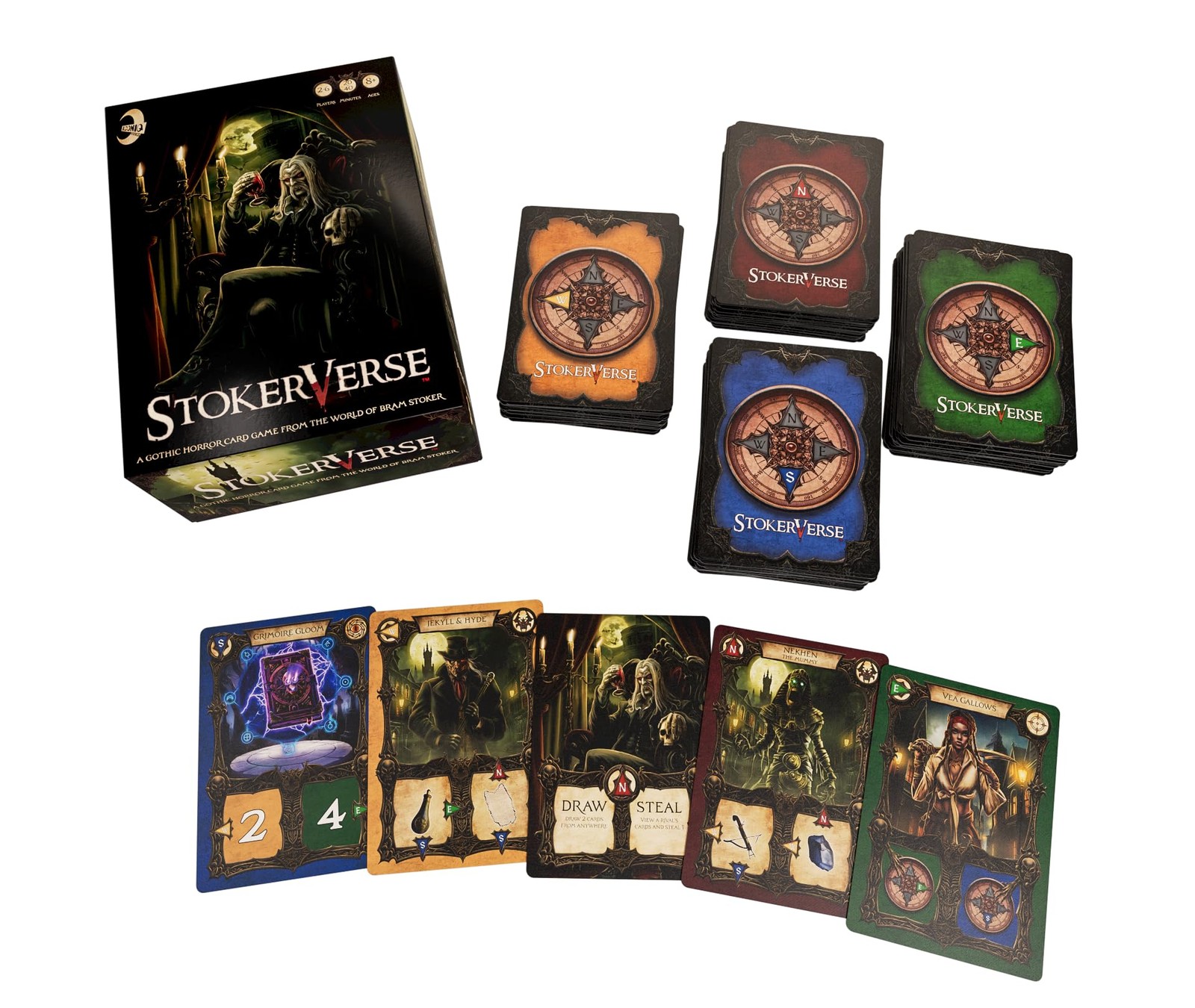 Stokerverse – Gothic Horror Card Game – Bram Stoker – Dracula – Easy to Learn…