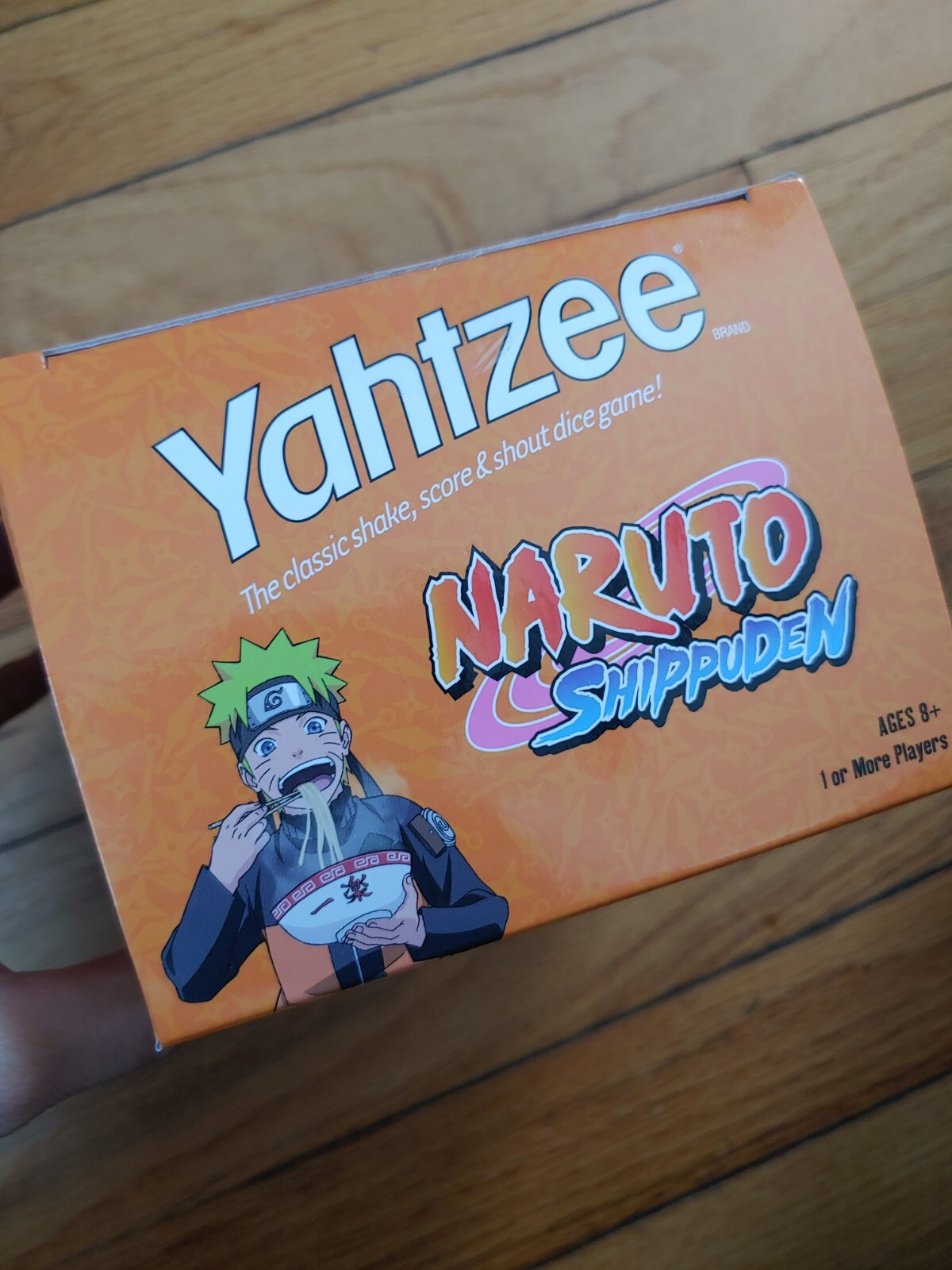 NEW Naruto Yahtzee Shippuden Ramen Bowl Dice Game USAopoly Anime