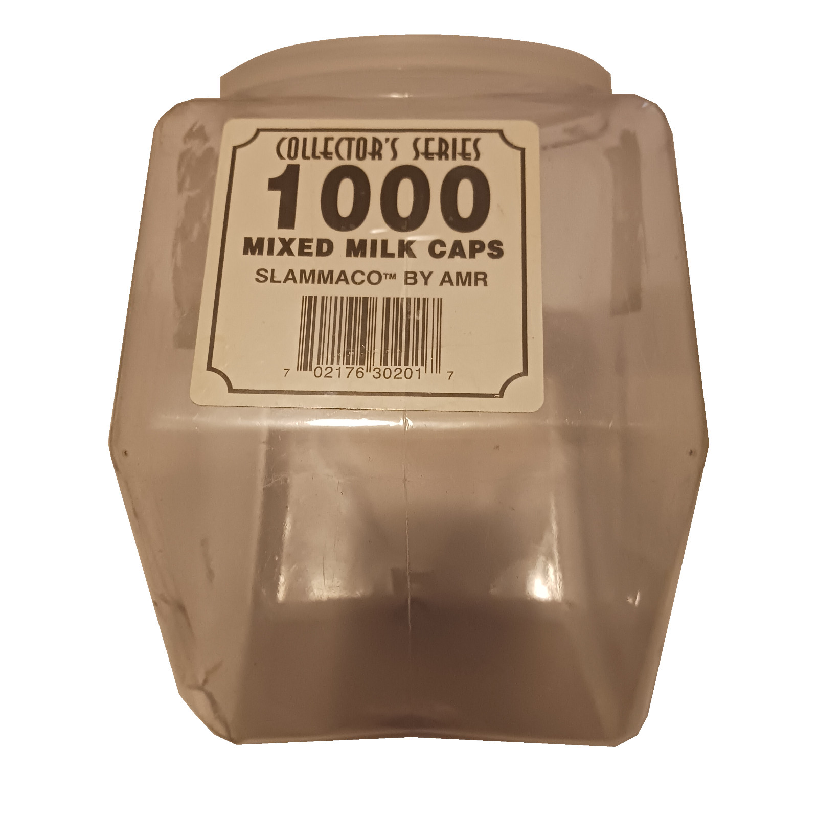 POG, SLAMMACO 1000 CAPS CONTAINER – Collector’s Series, Plastic Retro/Toy