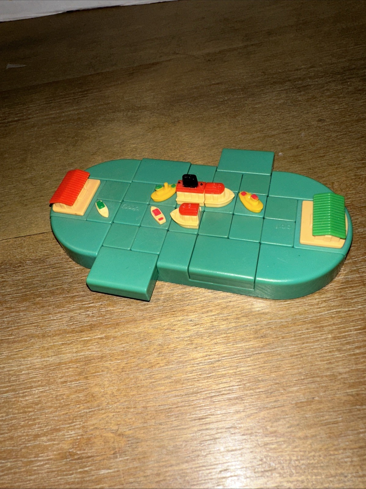 Vintage 1997 Binary Arts Port To Port Shifting Tile Puzzle Toy Hand Held