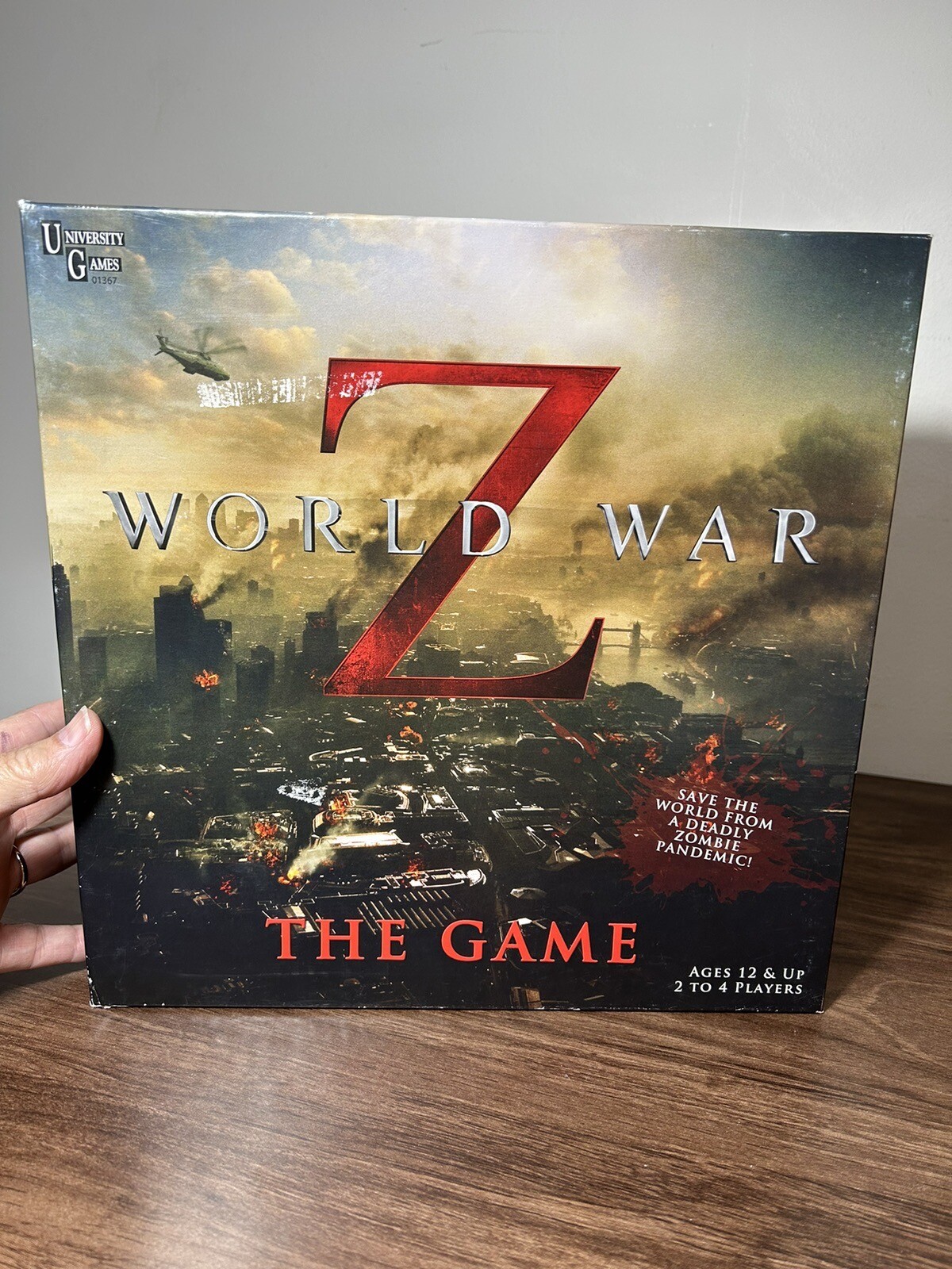 World War Z The Game Zombie Pandemic 2013 Paramount University Games Incomplete