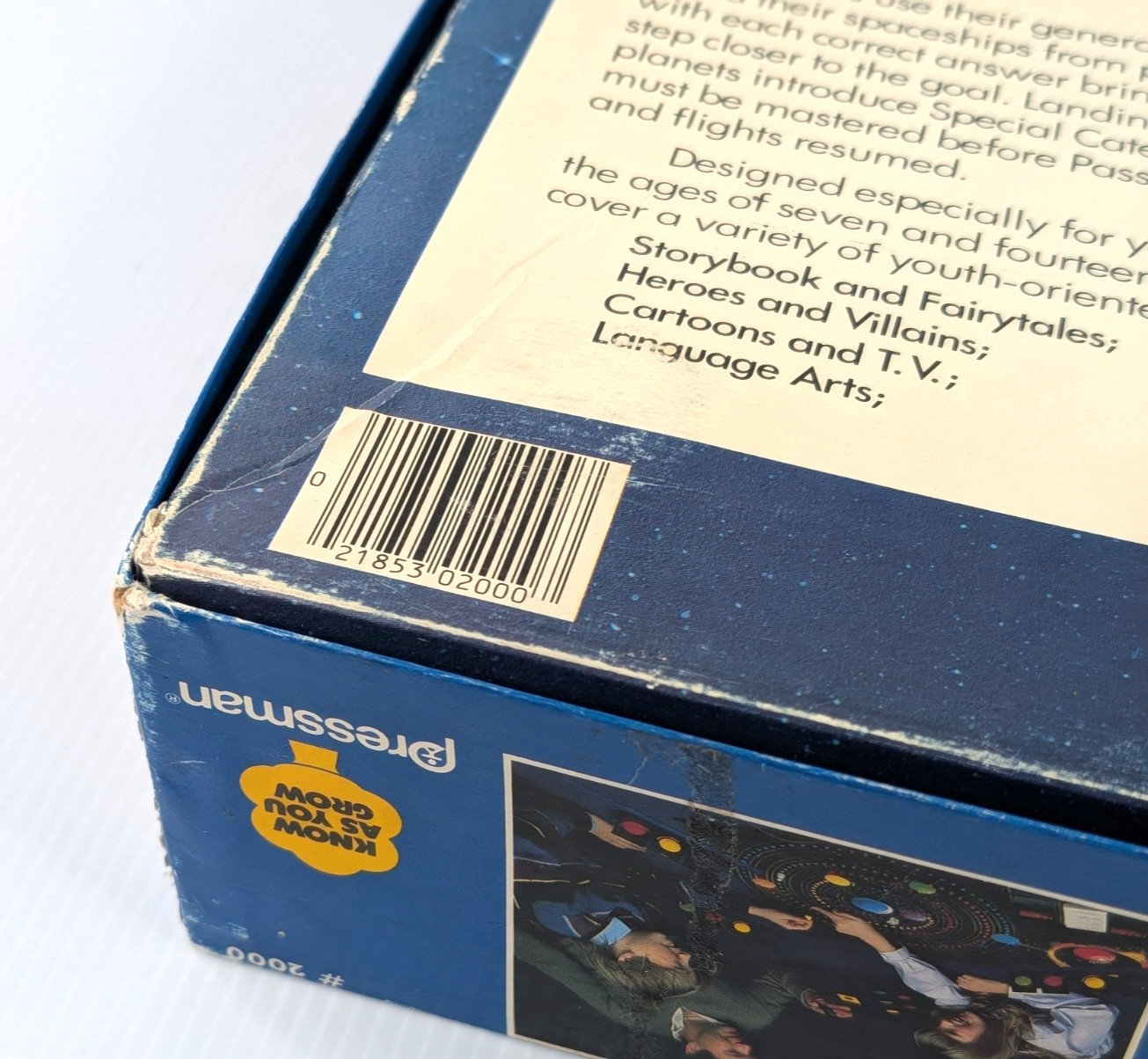 Vintage 1986 IQ2000 Trivia Adventure System Space Theme Board Game 100% COMPLETE