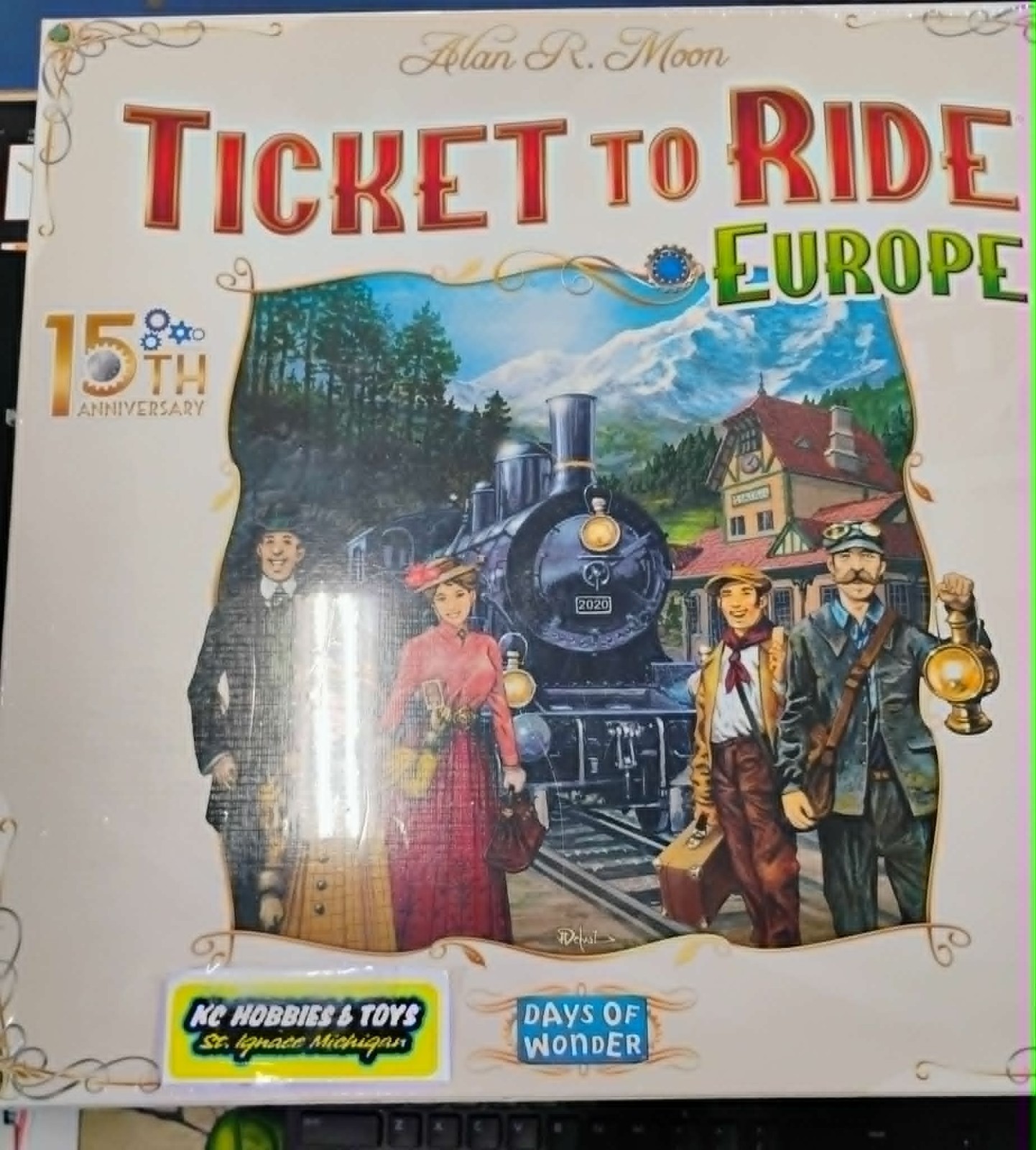 Ticket to Ride: Europe – 15th Anniversary Edition 2021 New Sealed