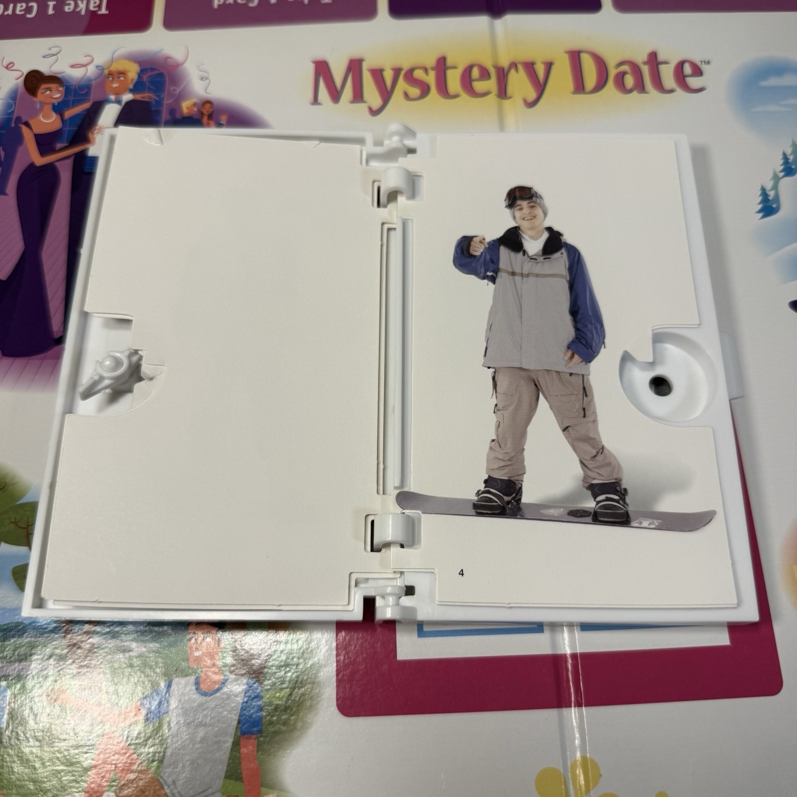 Classic Mystery Date Board Game, Milton Bradley. 100% Complete