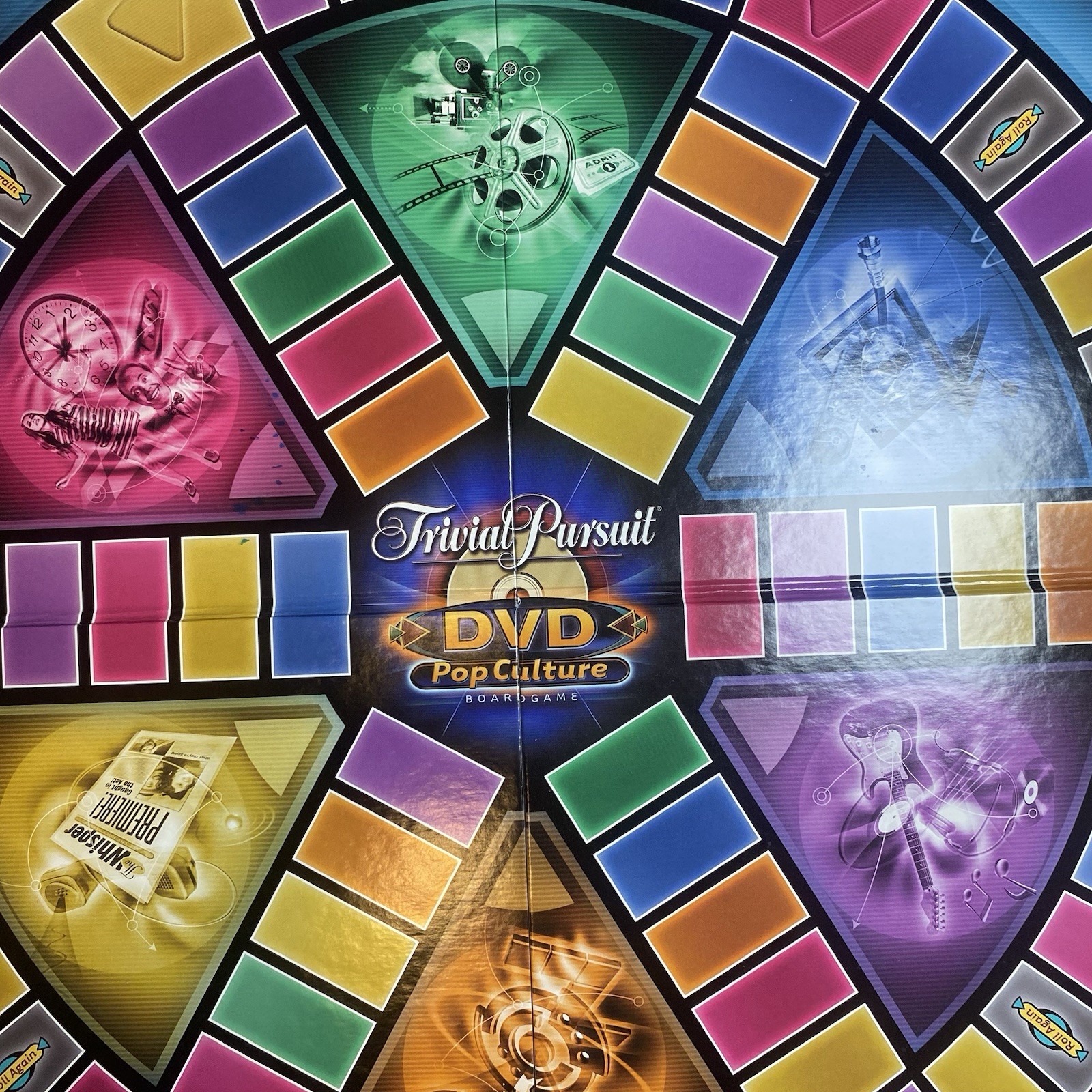 Trivial Pursuit DVD Pop Culture Board Game Hasbro Parker Brothers NEW Sealed